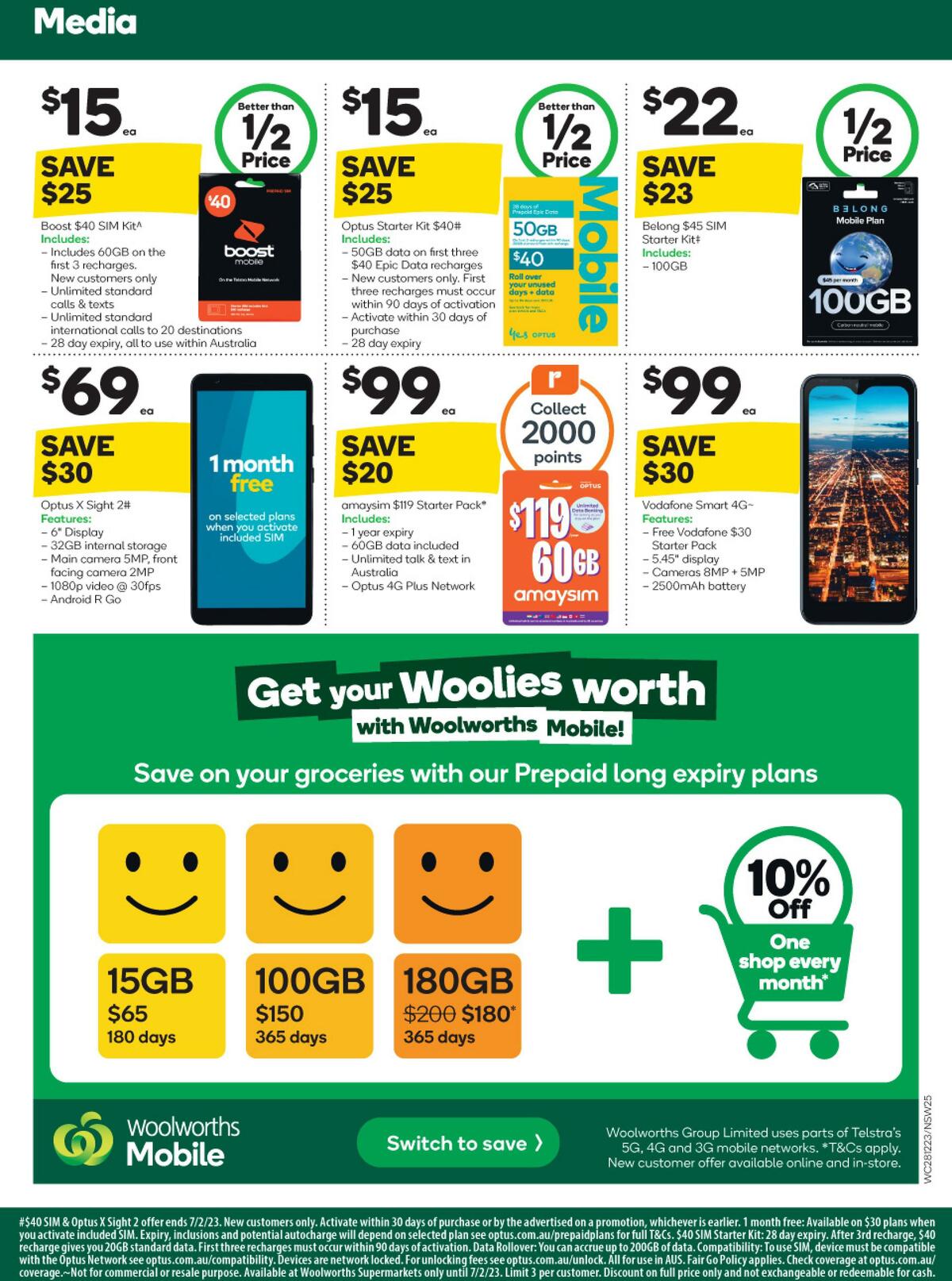 Woolworths Catalogues from 28 December