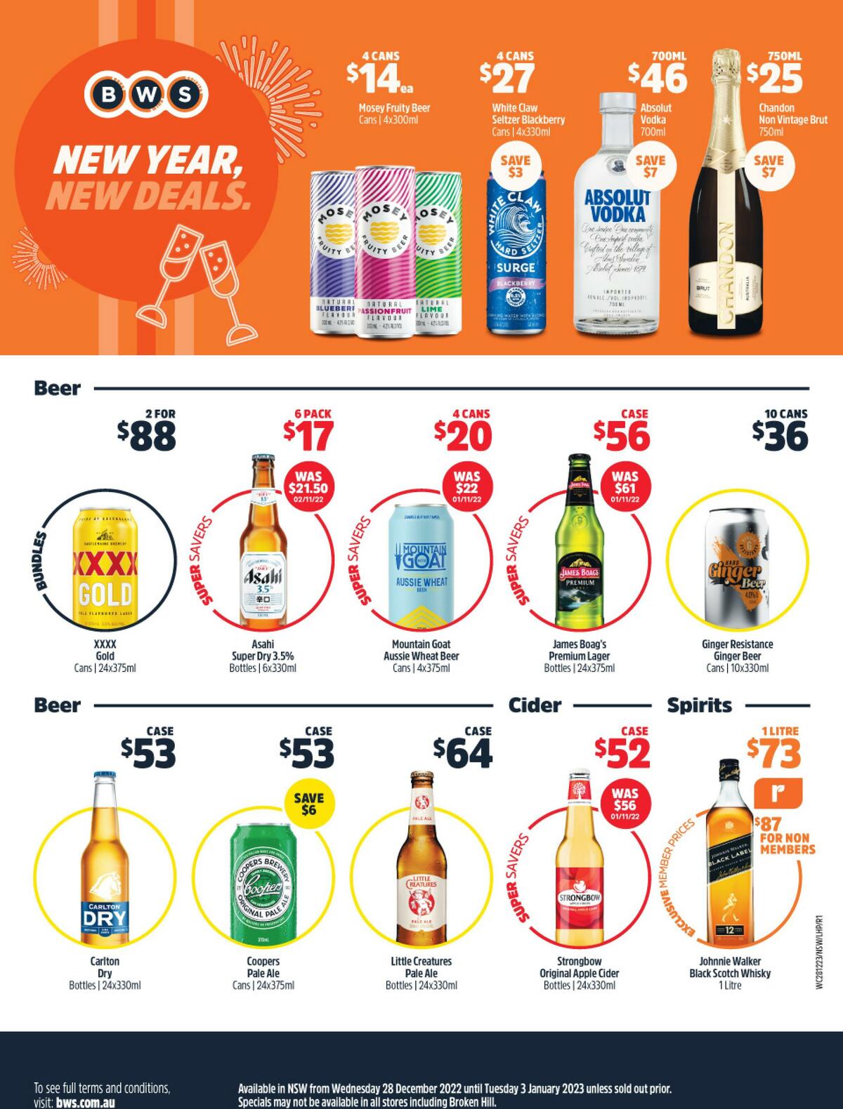 Woolworths Catalogues from 28 December