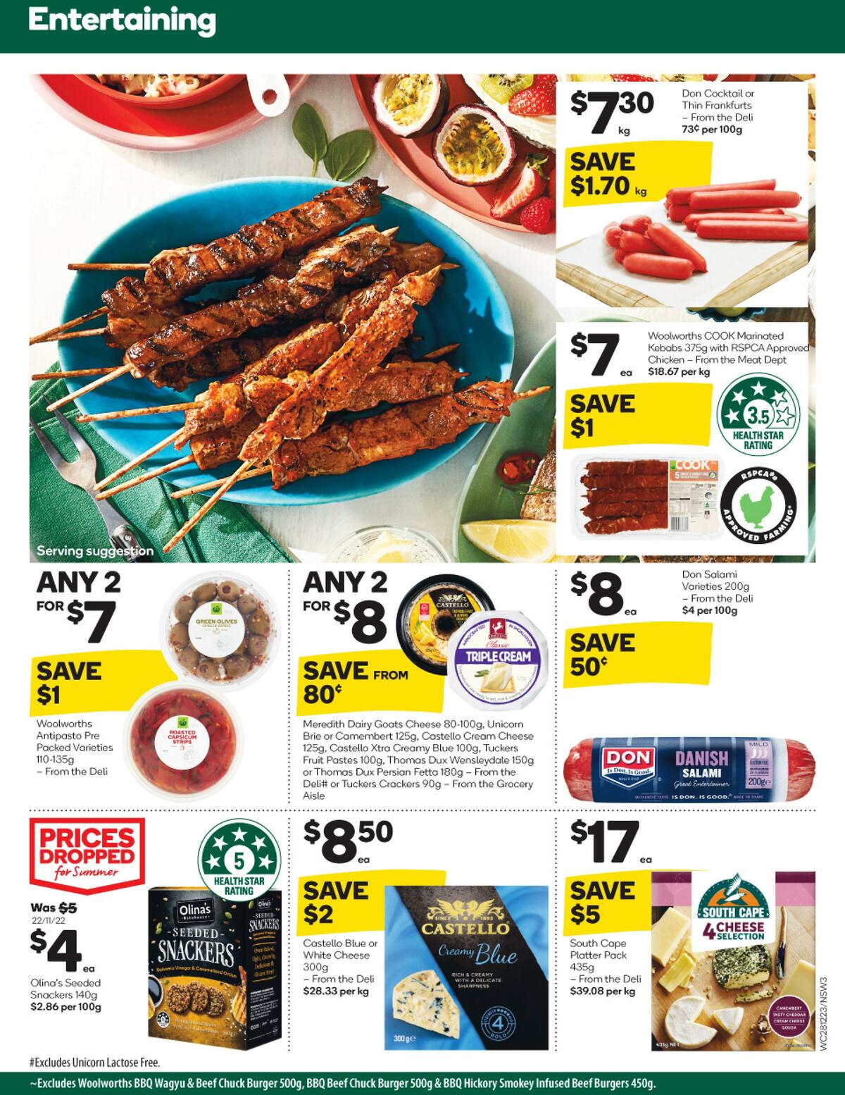 Woolworths Catalogues from 28 December