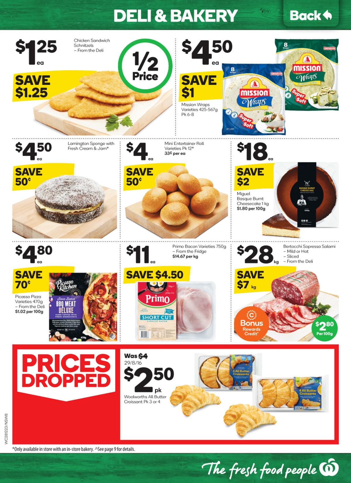Woolworths Catalogues from 28 December