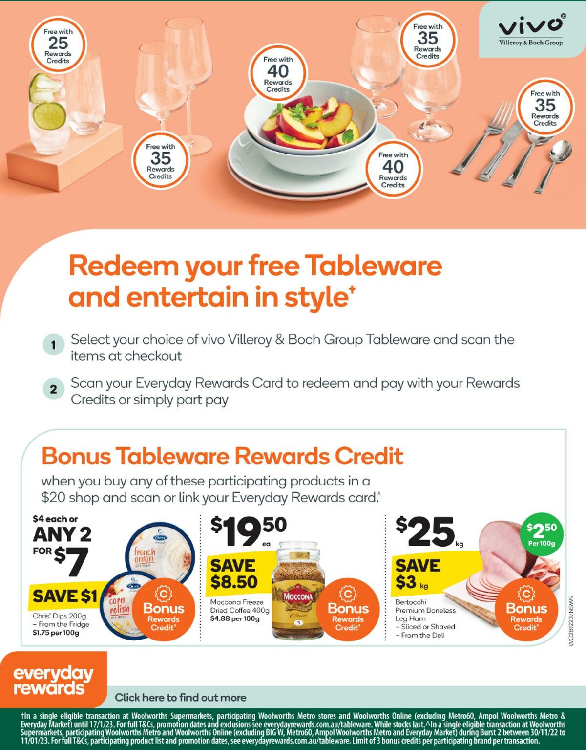 Woolworths Catalogues from 28 December