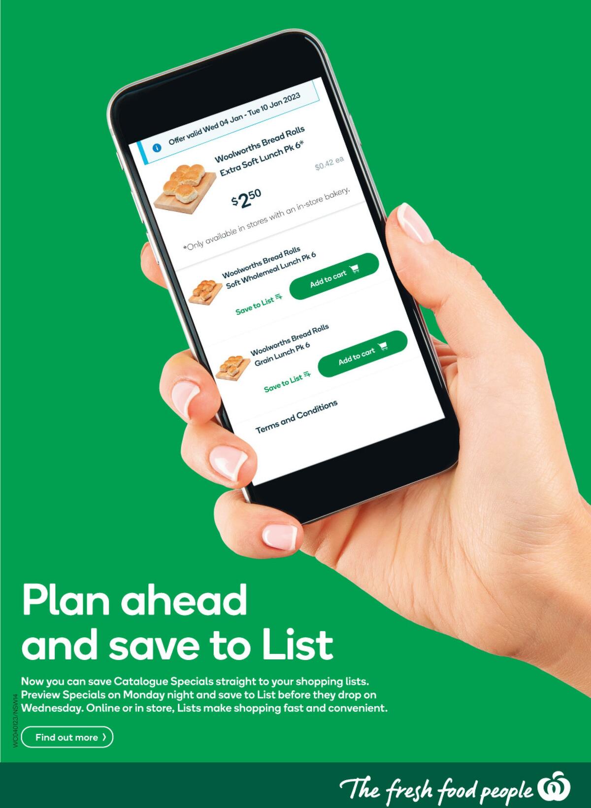 Woolworths Catalogues from 4 January