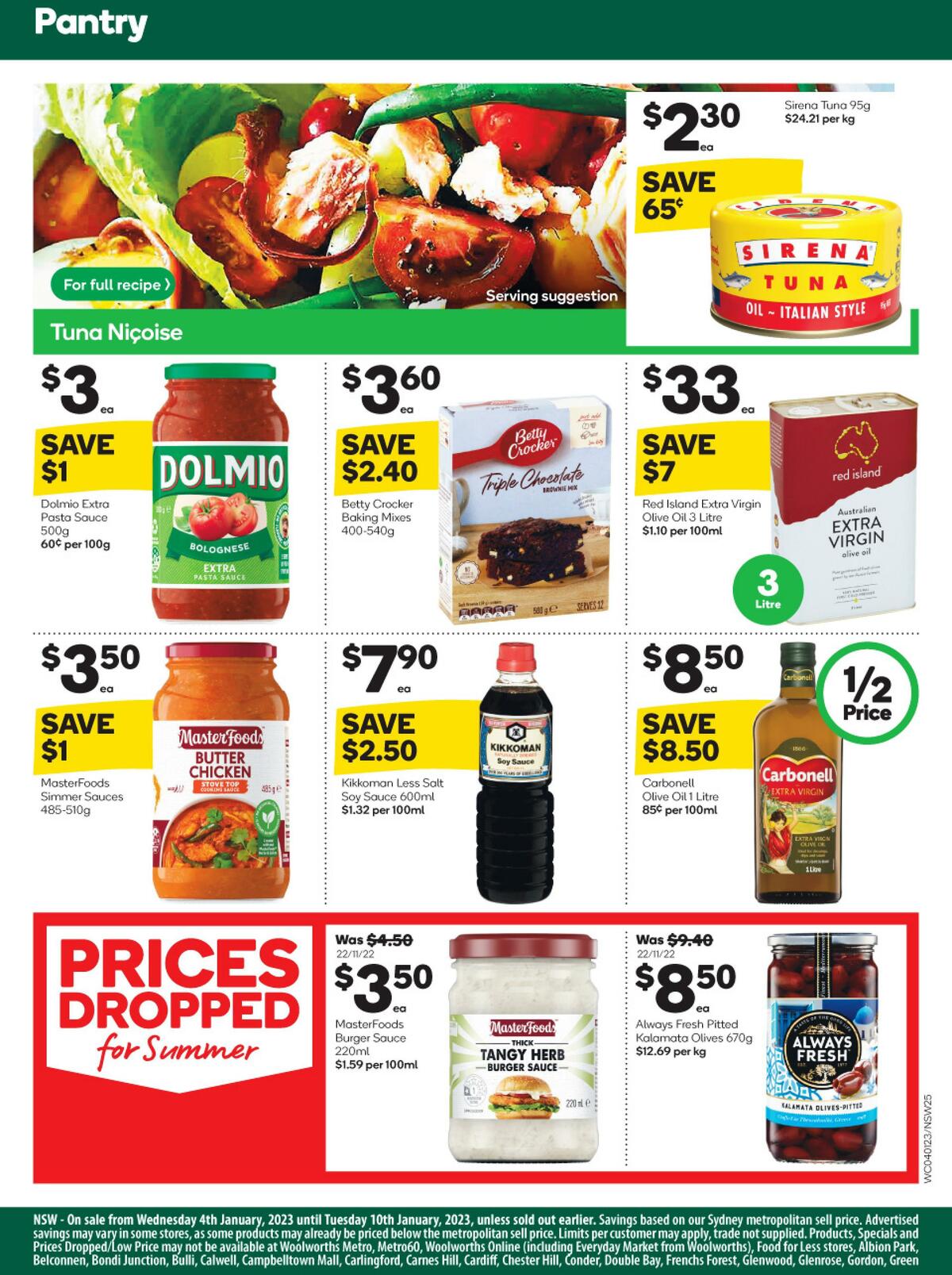 Woolworths Catalogues from 4 January