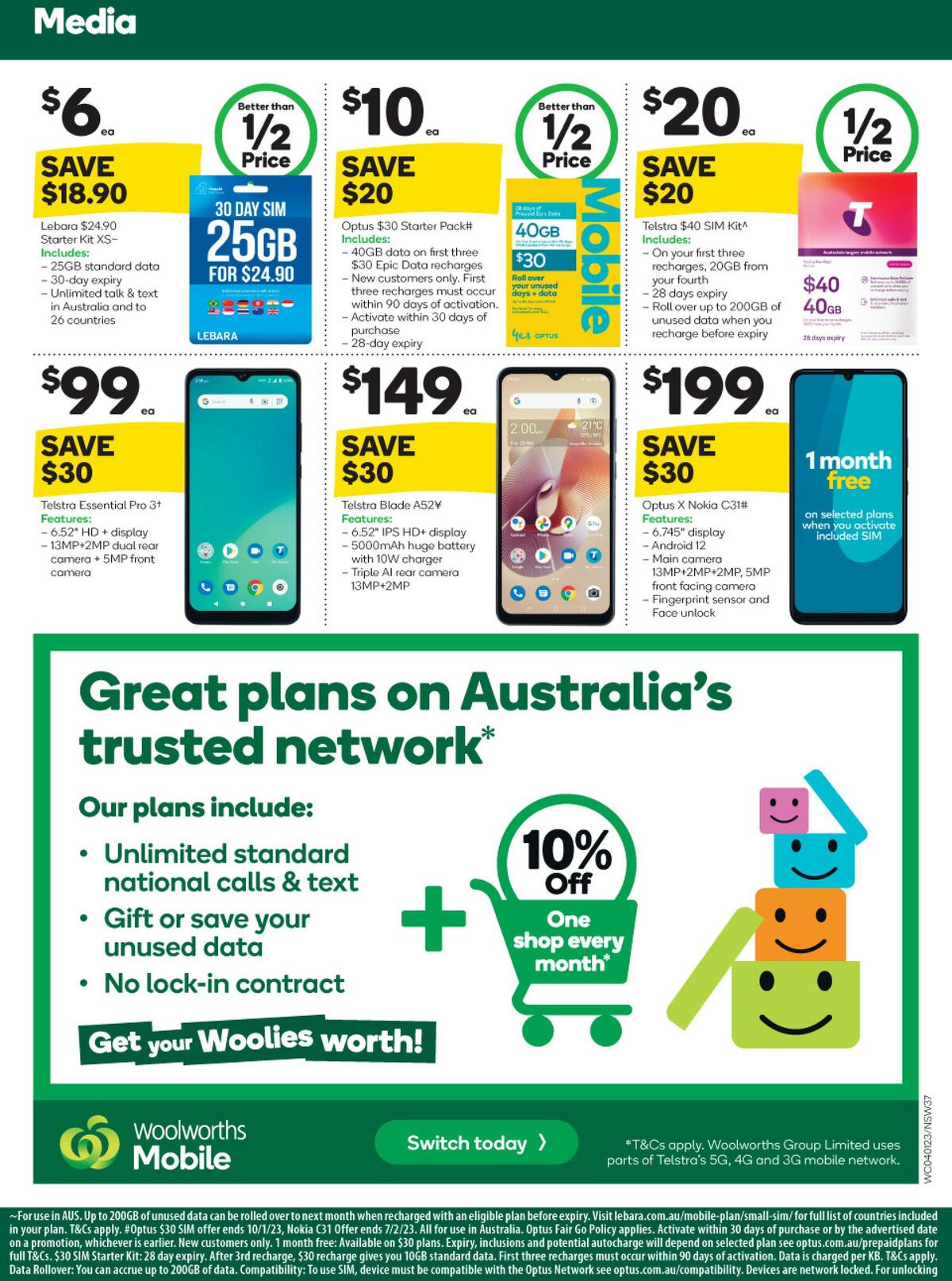 Woolworths Catalogues from 4 January