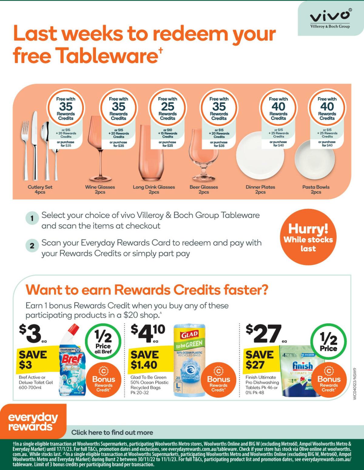 Woolworths Catalogues from 4 January