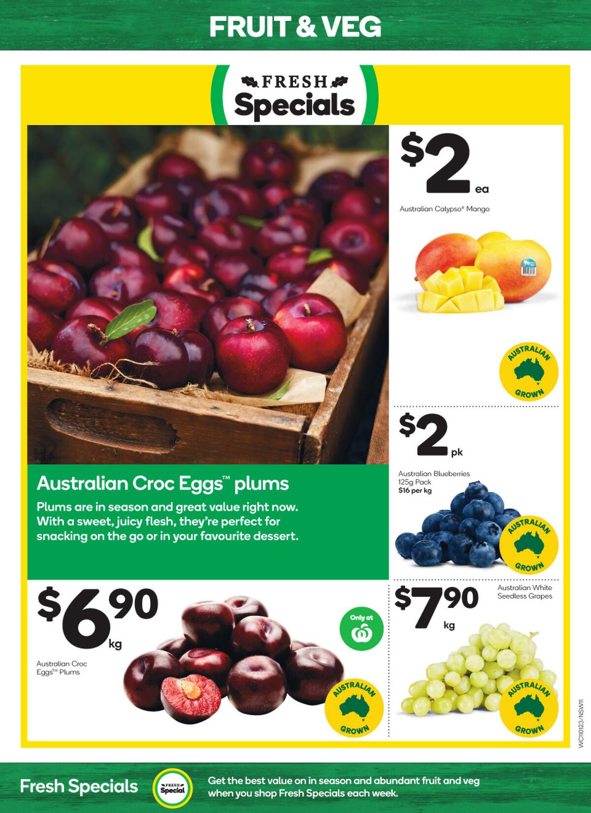 Woolworths Catalogues from 11 January