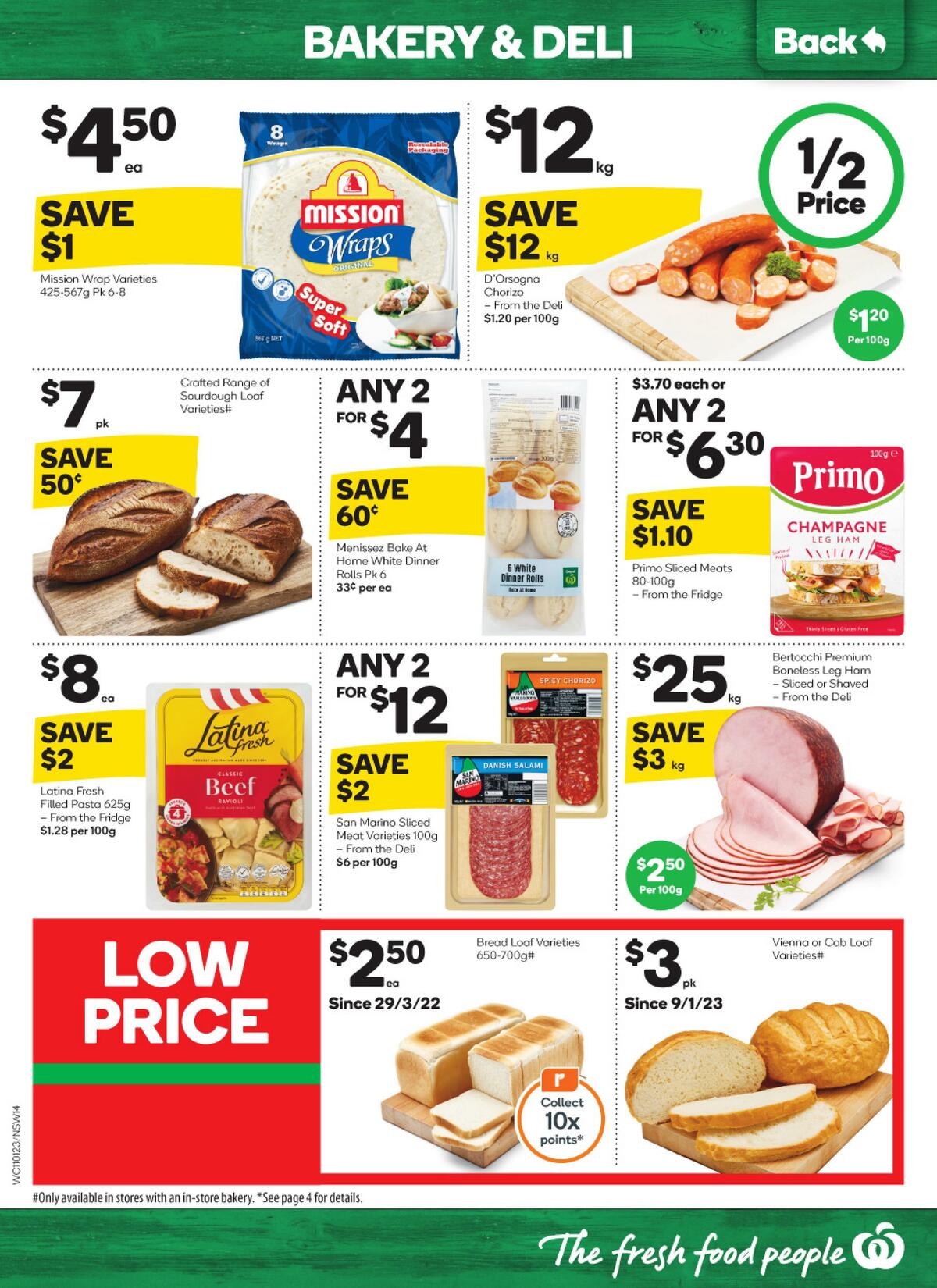 Woolworths Catalogues from 11 January