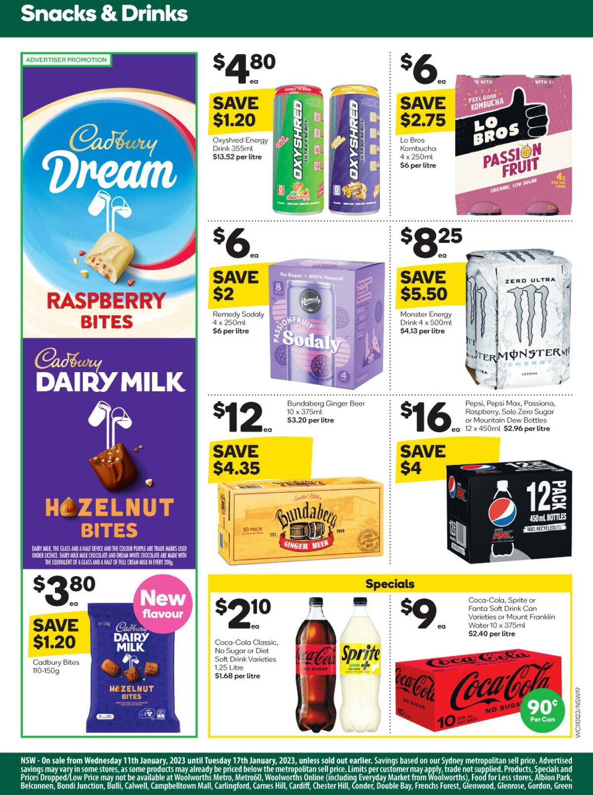 Woolworths Catalogues from 11 January