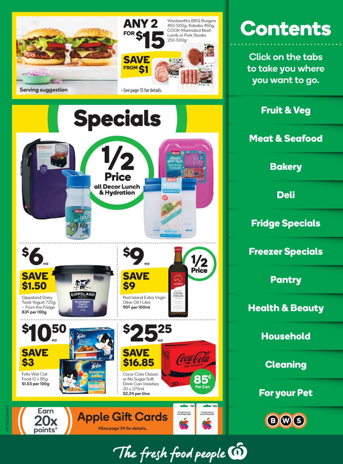 Woolworths Catalogues from 11 January
