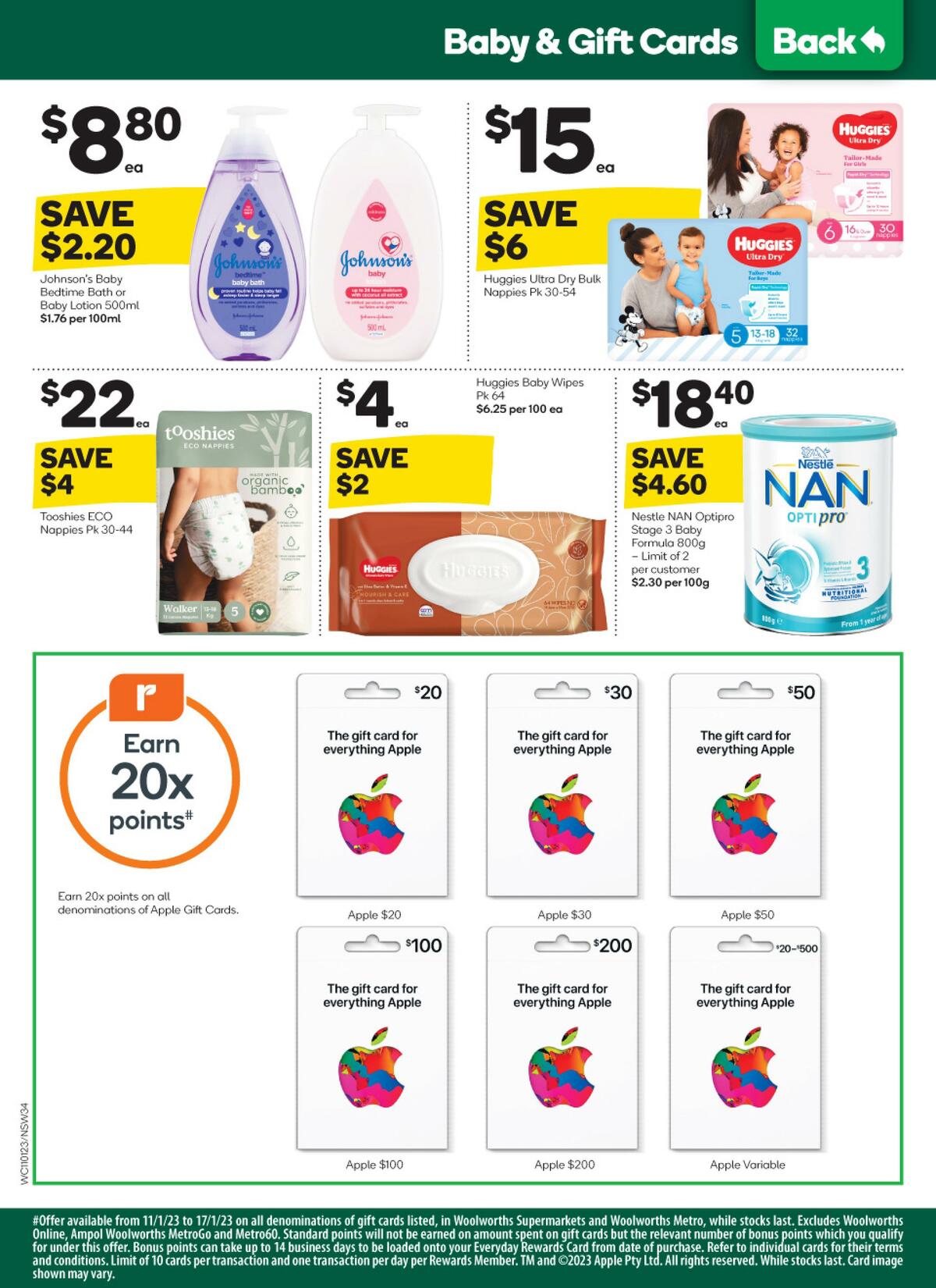 Woolworths Catalogues from 11 January