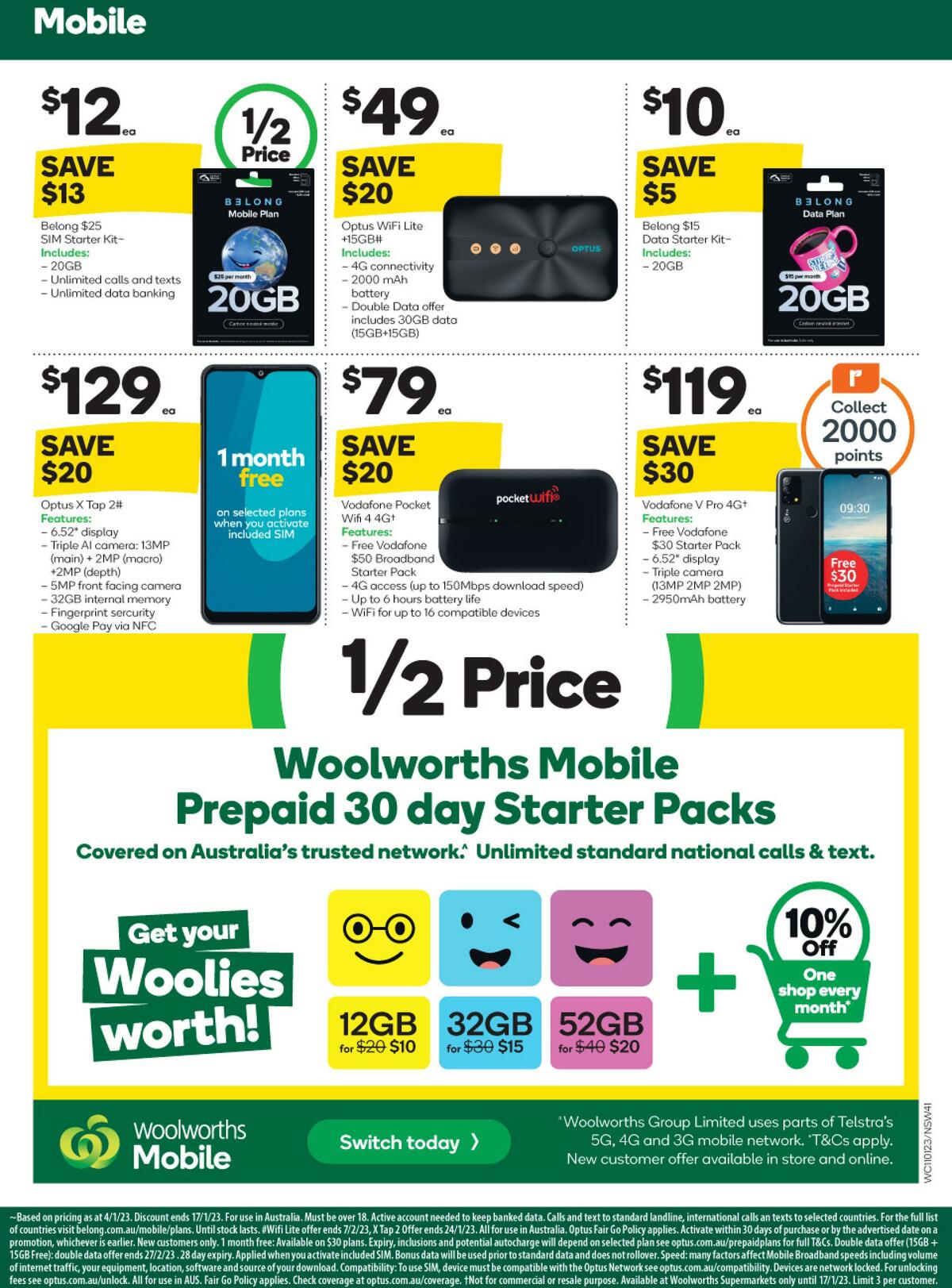 Woolworths Catalogues from 11 January
