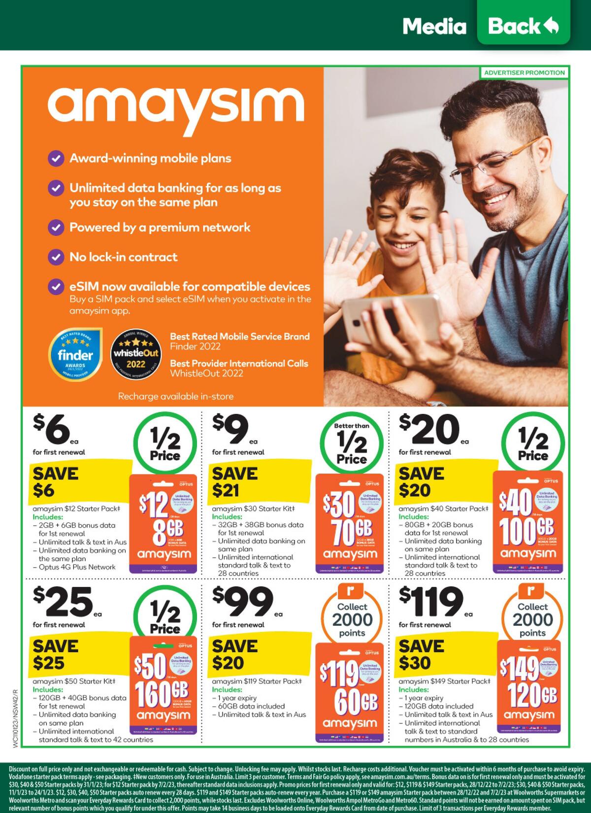 Woolworths Catalogues from 11 January