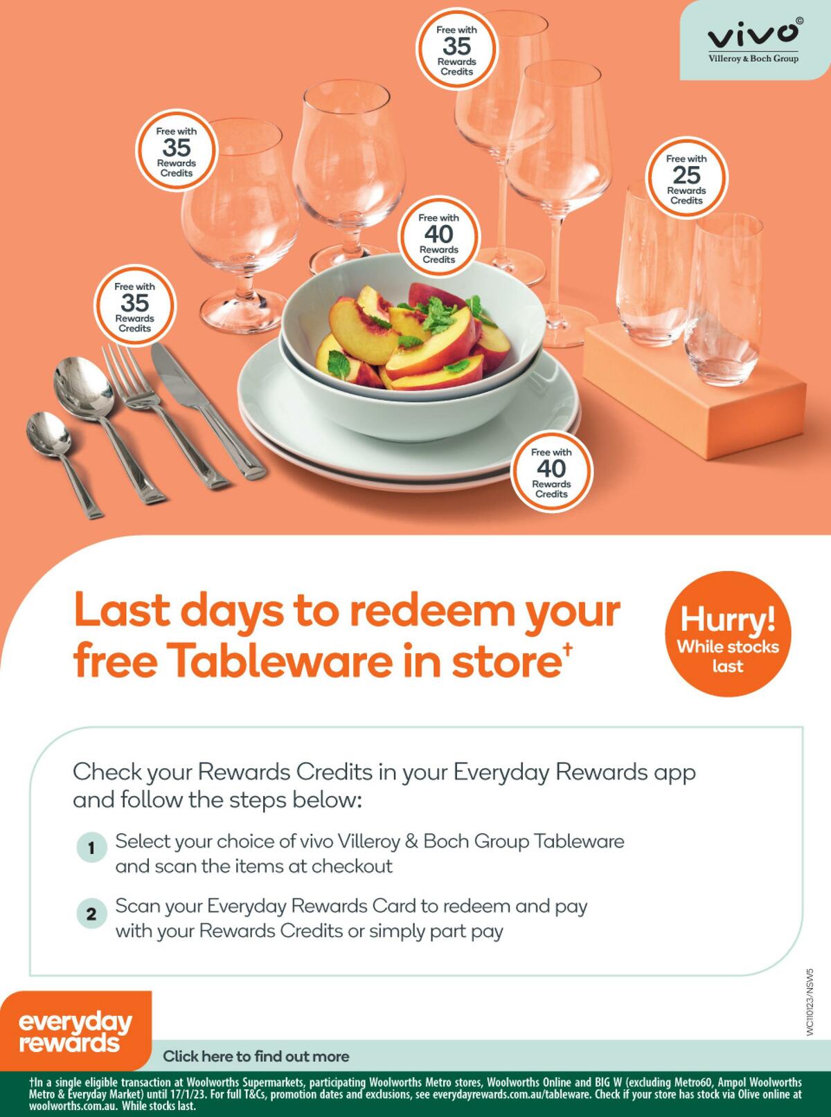 Woolworths Catalogues from 11 January