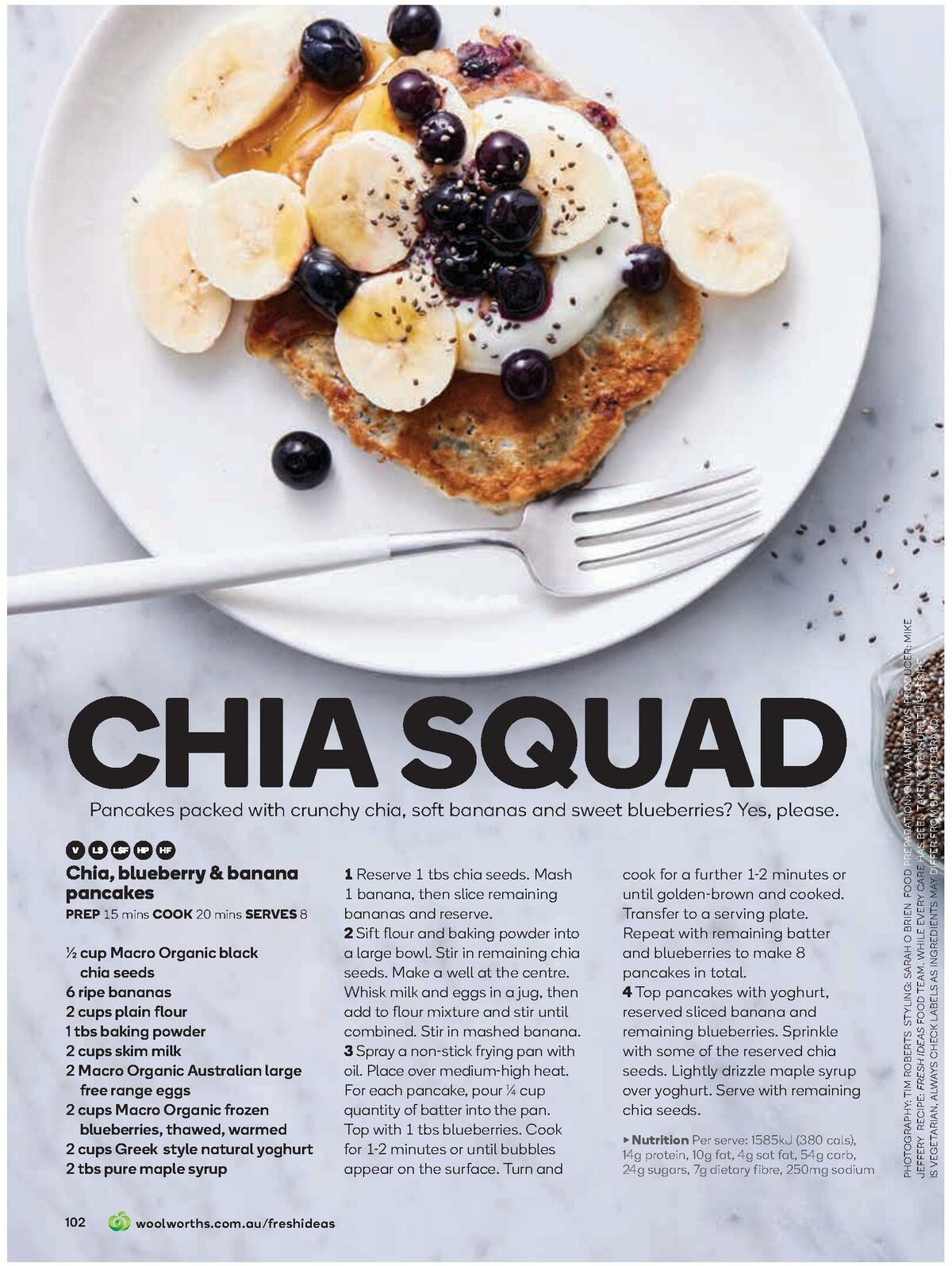 Woolworths Fresh Ideas Magazine January/February Catalogues from 1 January