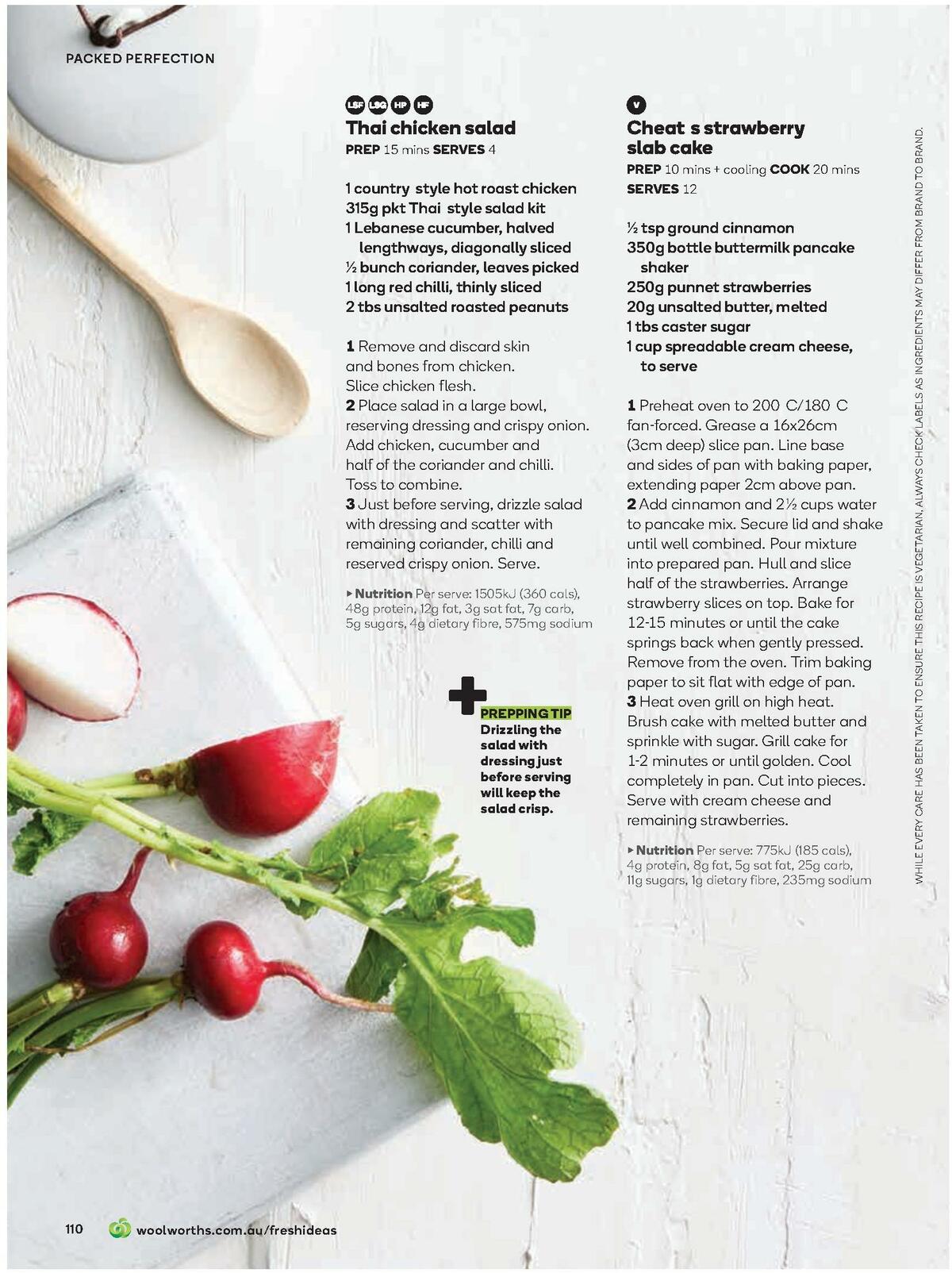 Woolworths Fresh Ideas Magazine January/February Catalogues from 1 January