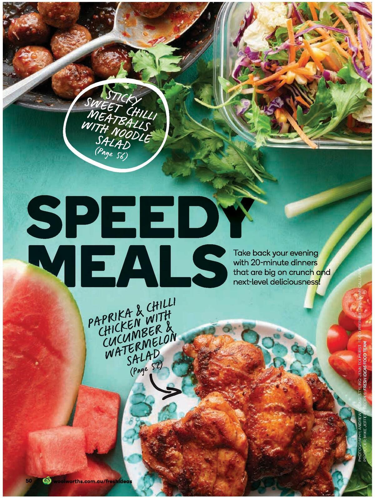 Woolworths Fresh Ideas Magazine January/February Catalogues from 1 January