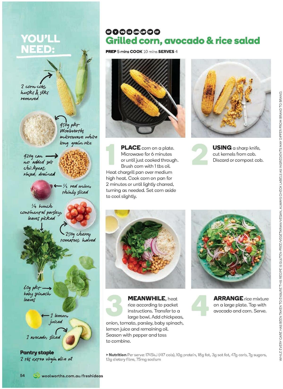 Woolworths Fresh Ideas Magazine January/February Catalogues from 1 January