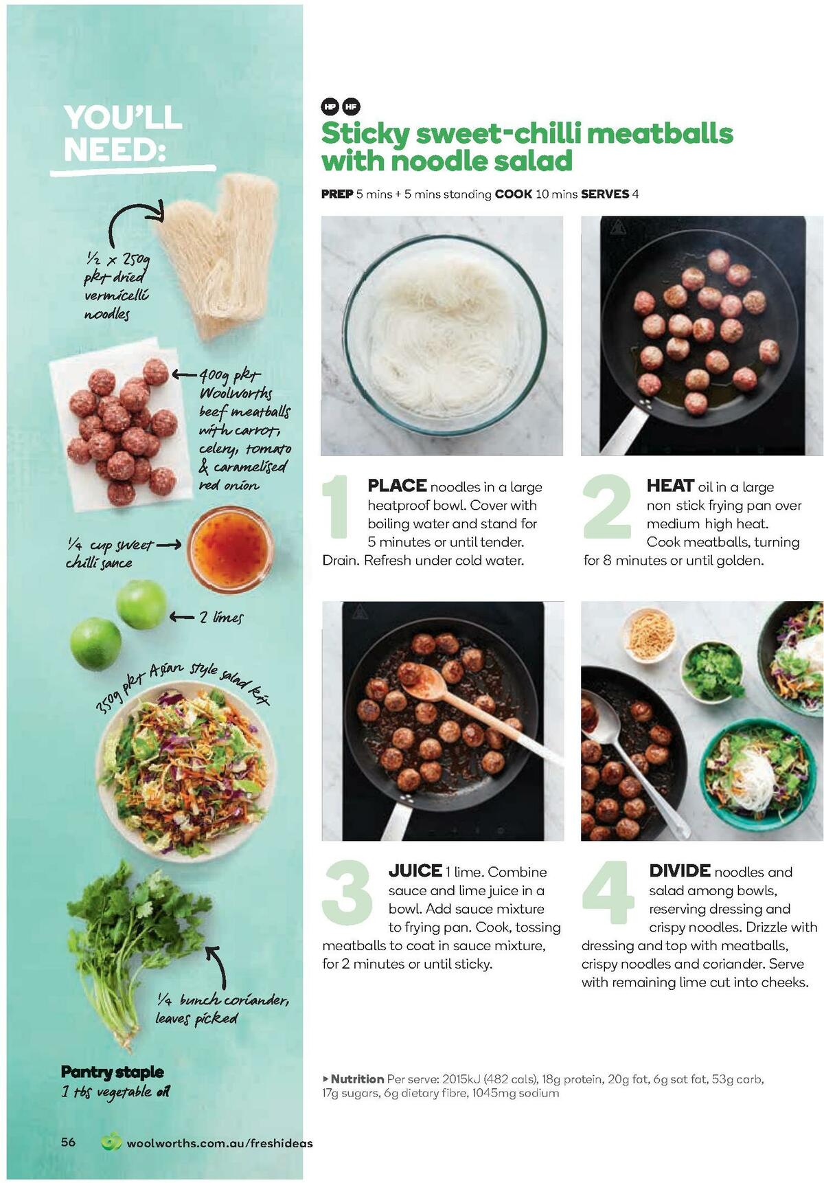 Woolworths Fresh Ideas Magazine January/February Catalogues from 1 January