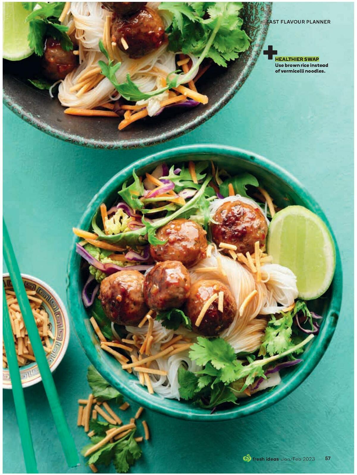 Woolworths Fresh Ideas Magazine January/February Catalogues from 1 January