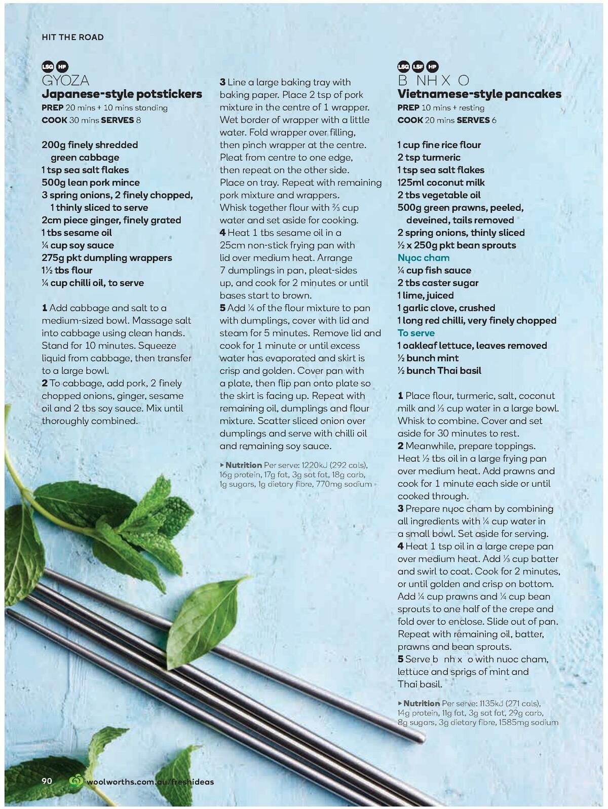 Woolworths Fresh Ideas Magazine January/February Catalogues from 1 January