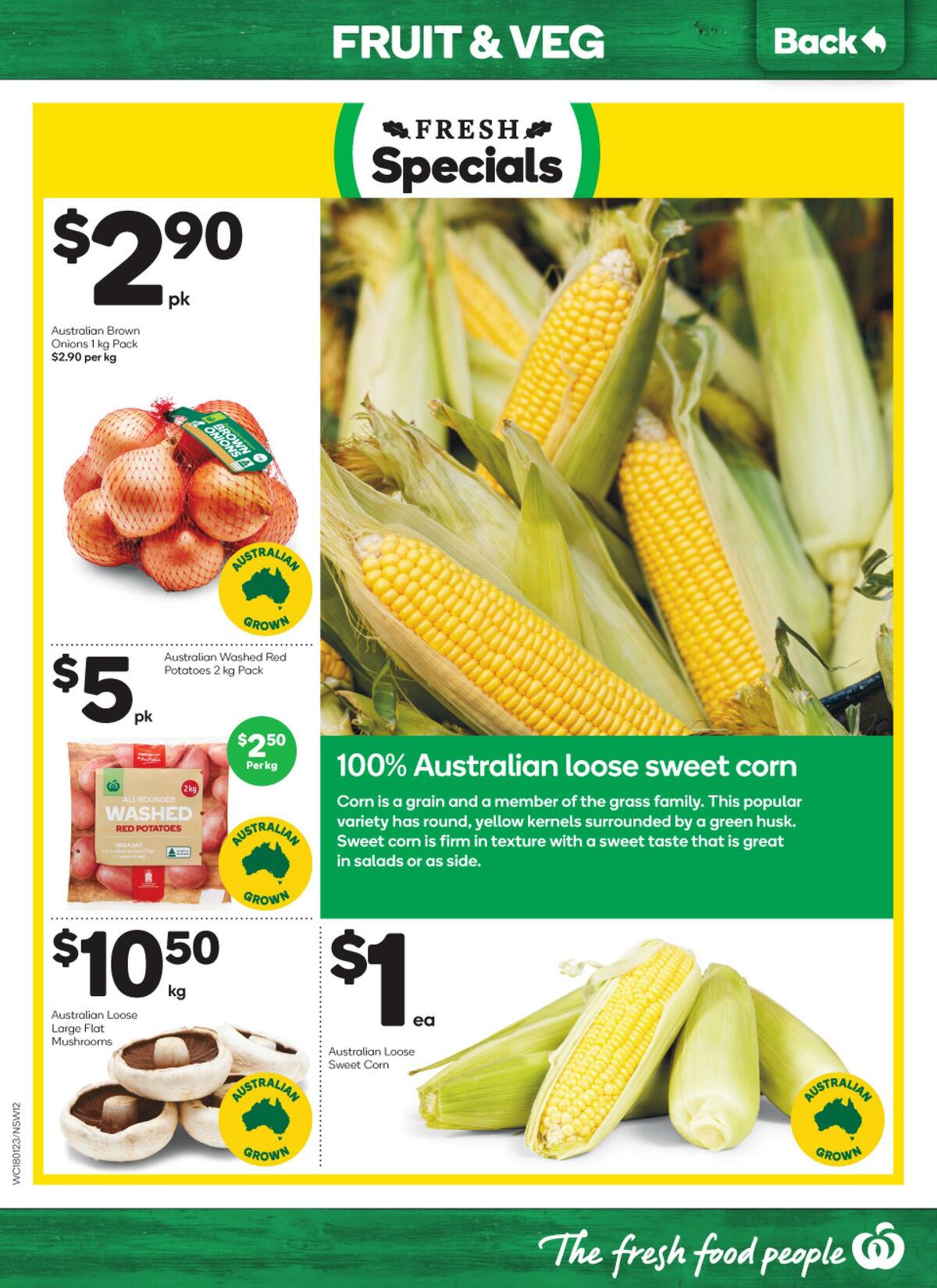 Woolworths Catalogues from 18 January