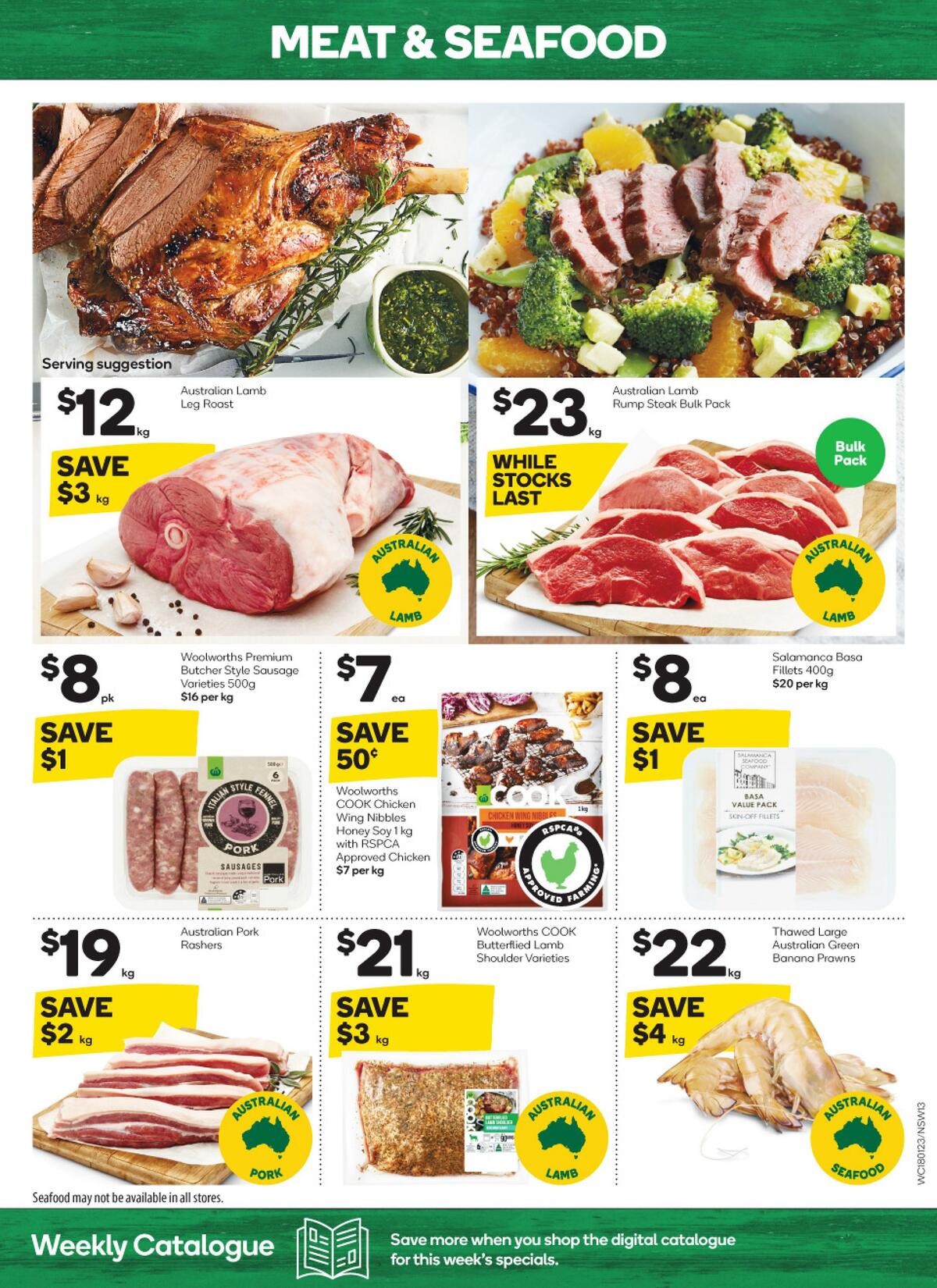 Woolworths Catalogues from 18 January