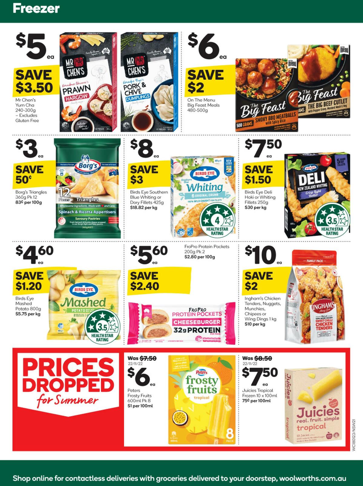 Woolworths Catalogues from 18 January