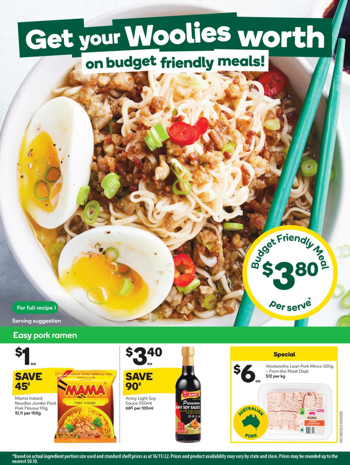 Woolworths Catalogues from 18 January