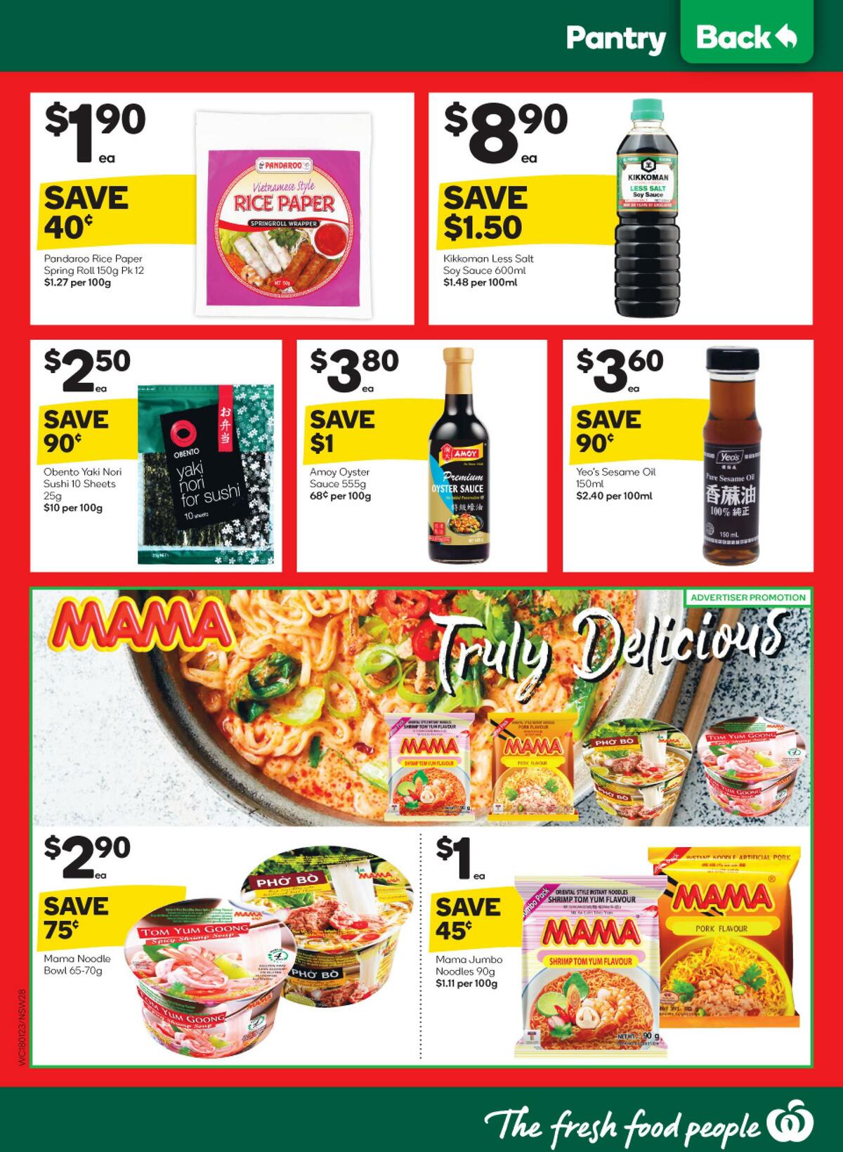 Woolworths Catalogues from 18 January