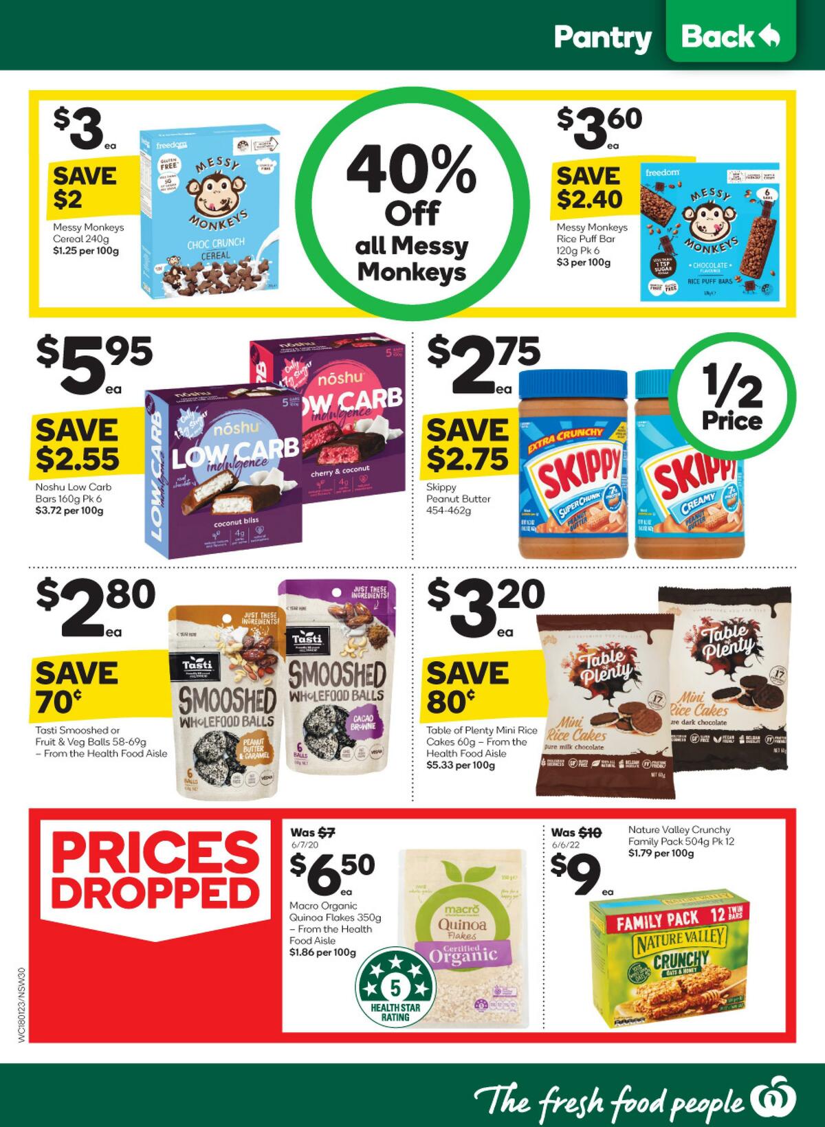 Woolworths Catalogues from 18 January