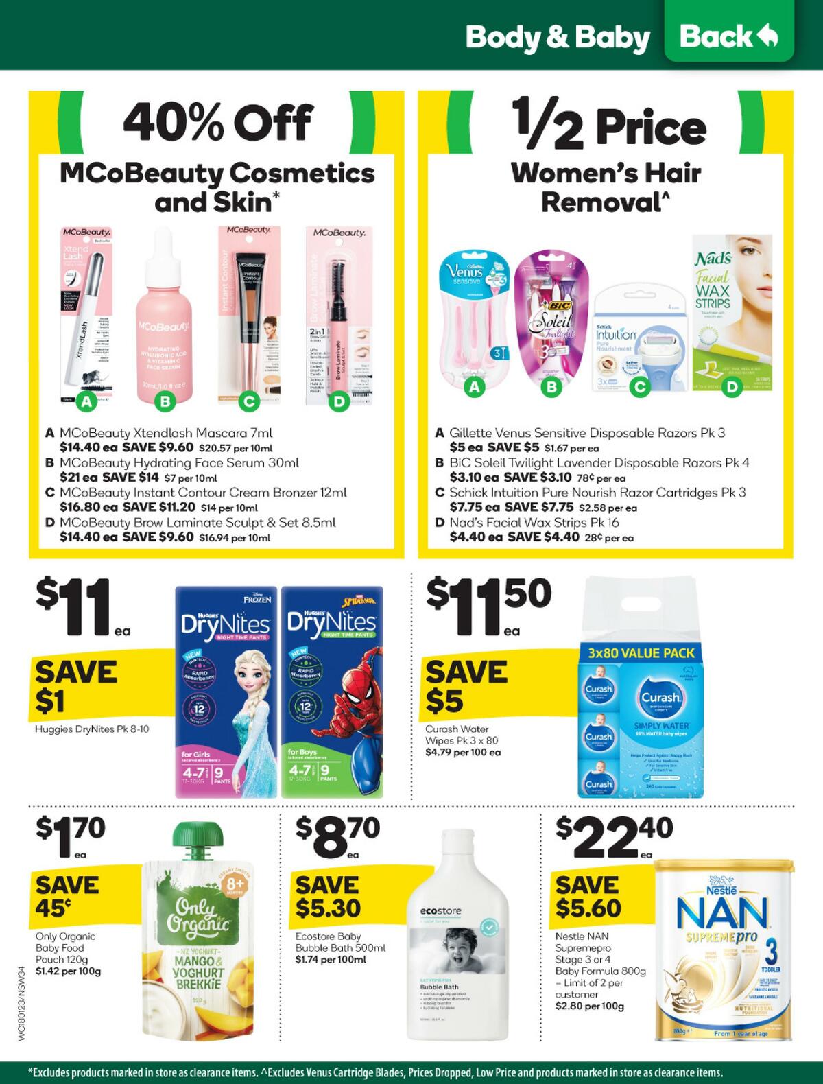 Woolworths Catalogues from 18 January