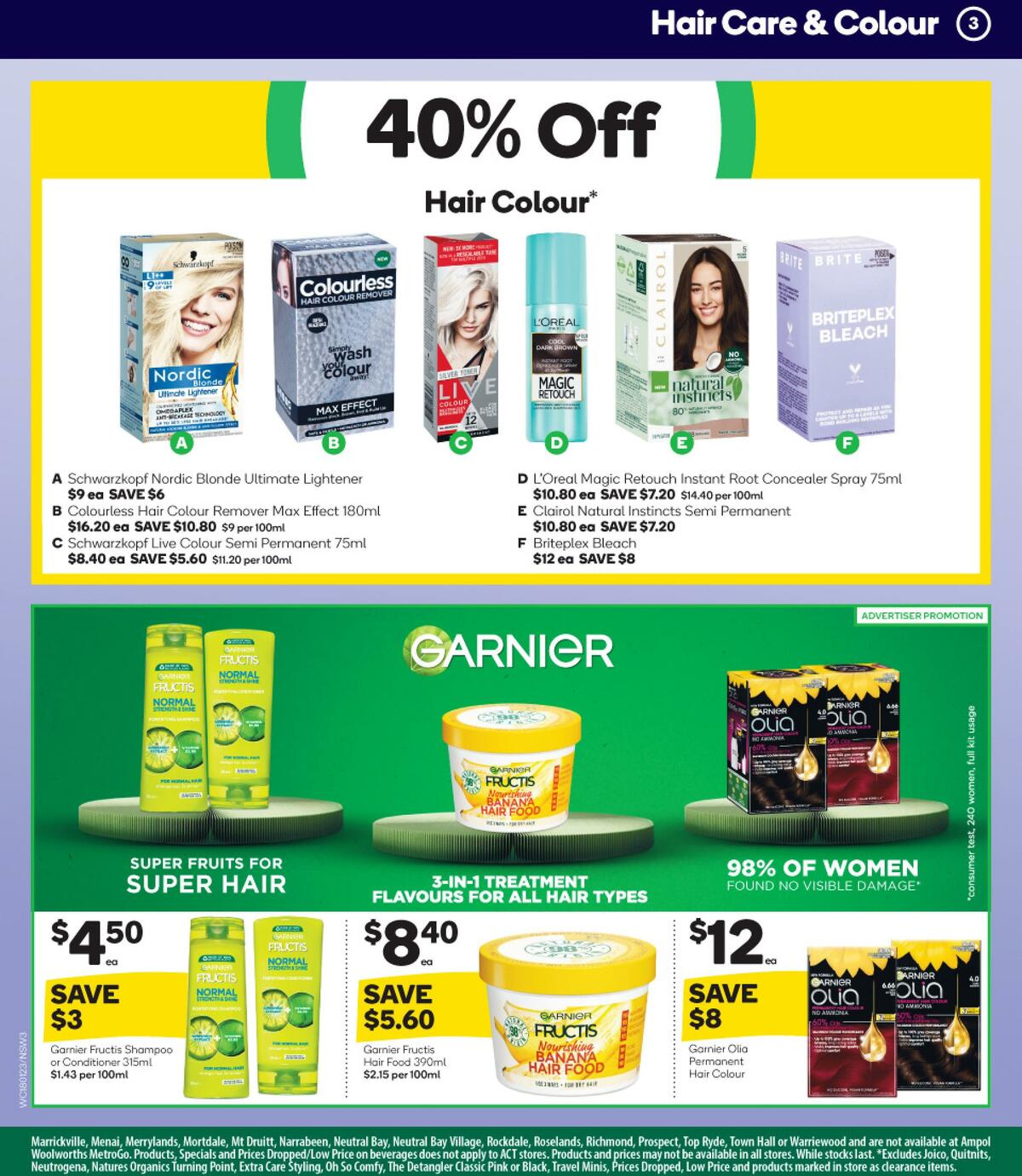 Woolworths Health & Beauty Catalogues from 18 January