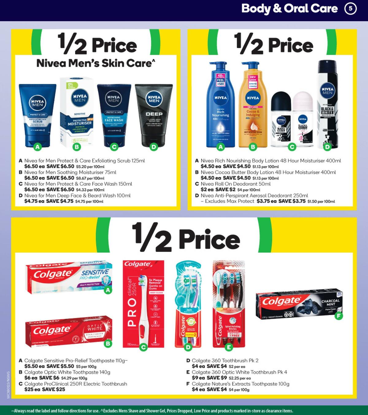 Woolworths Health & Beauty Catalogues from 18 January