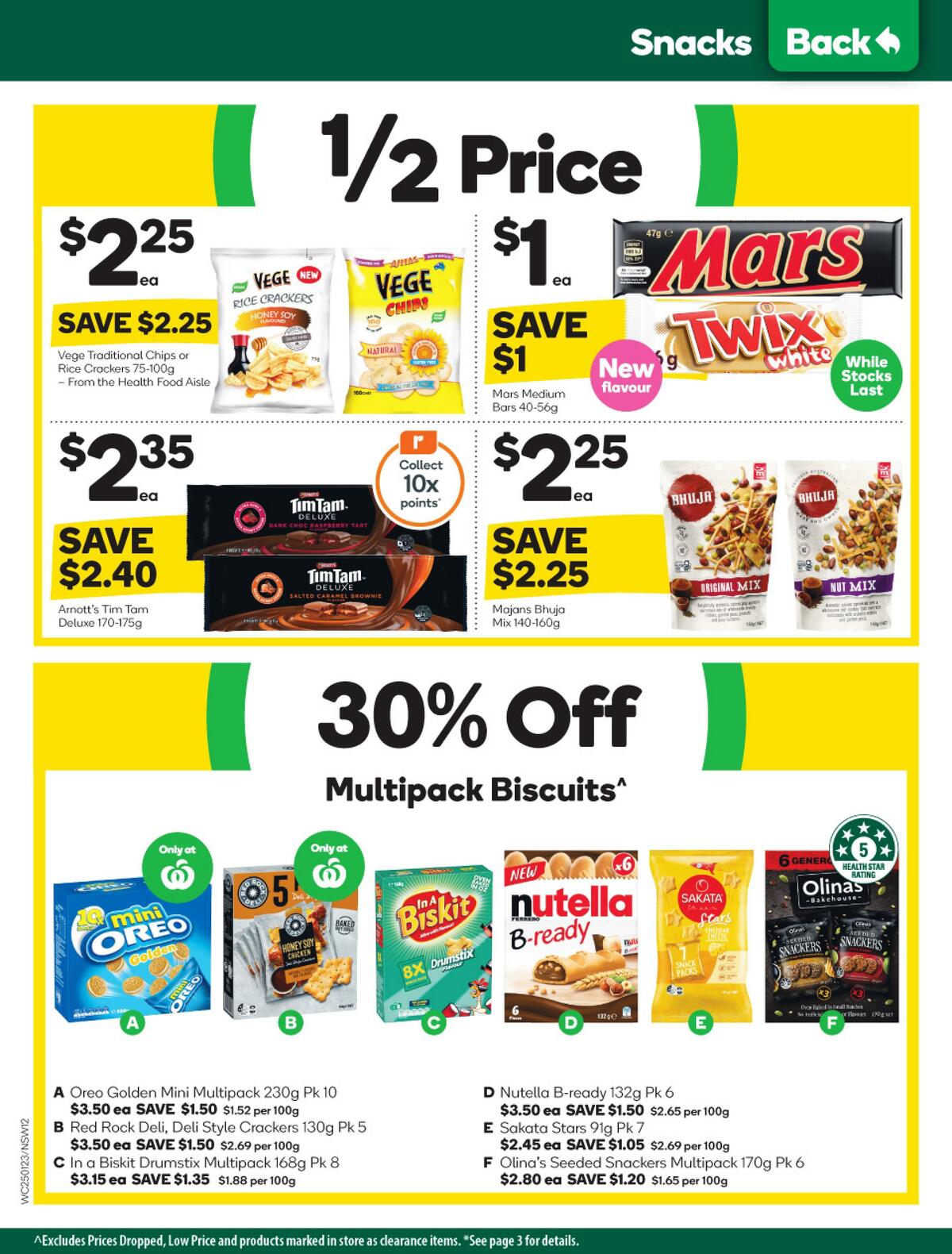 Woolworths Catalogues from 25 January