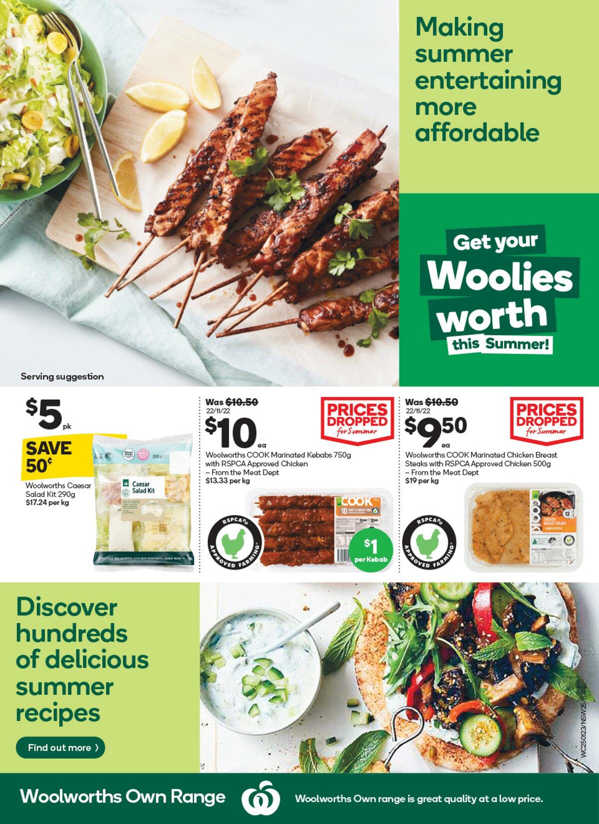 Woolworths Catalogues from 25 January