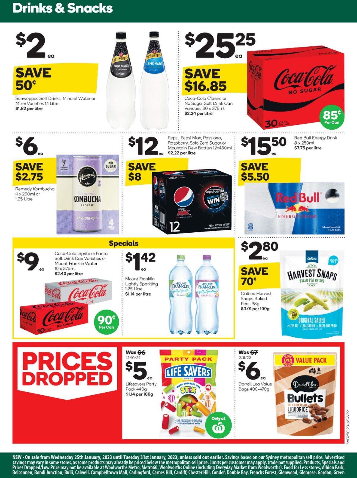 Woolworths Catalogues from 25 January