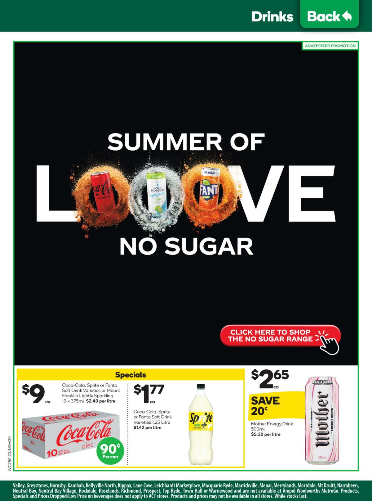 Woolworths Catalogues from 25 January