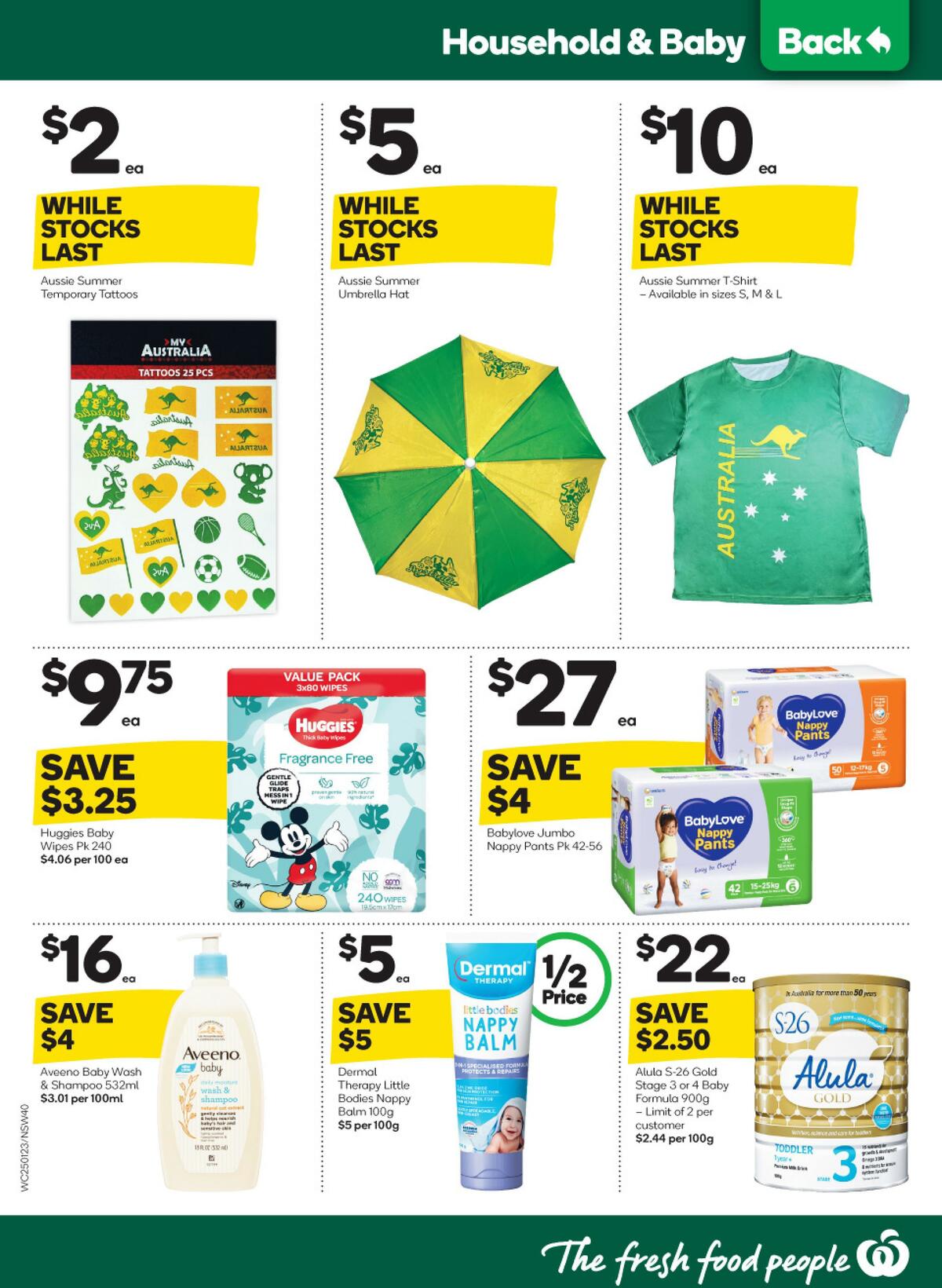 Woolworths Catalogues from 25 January