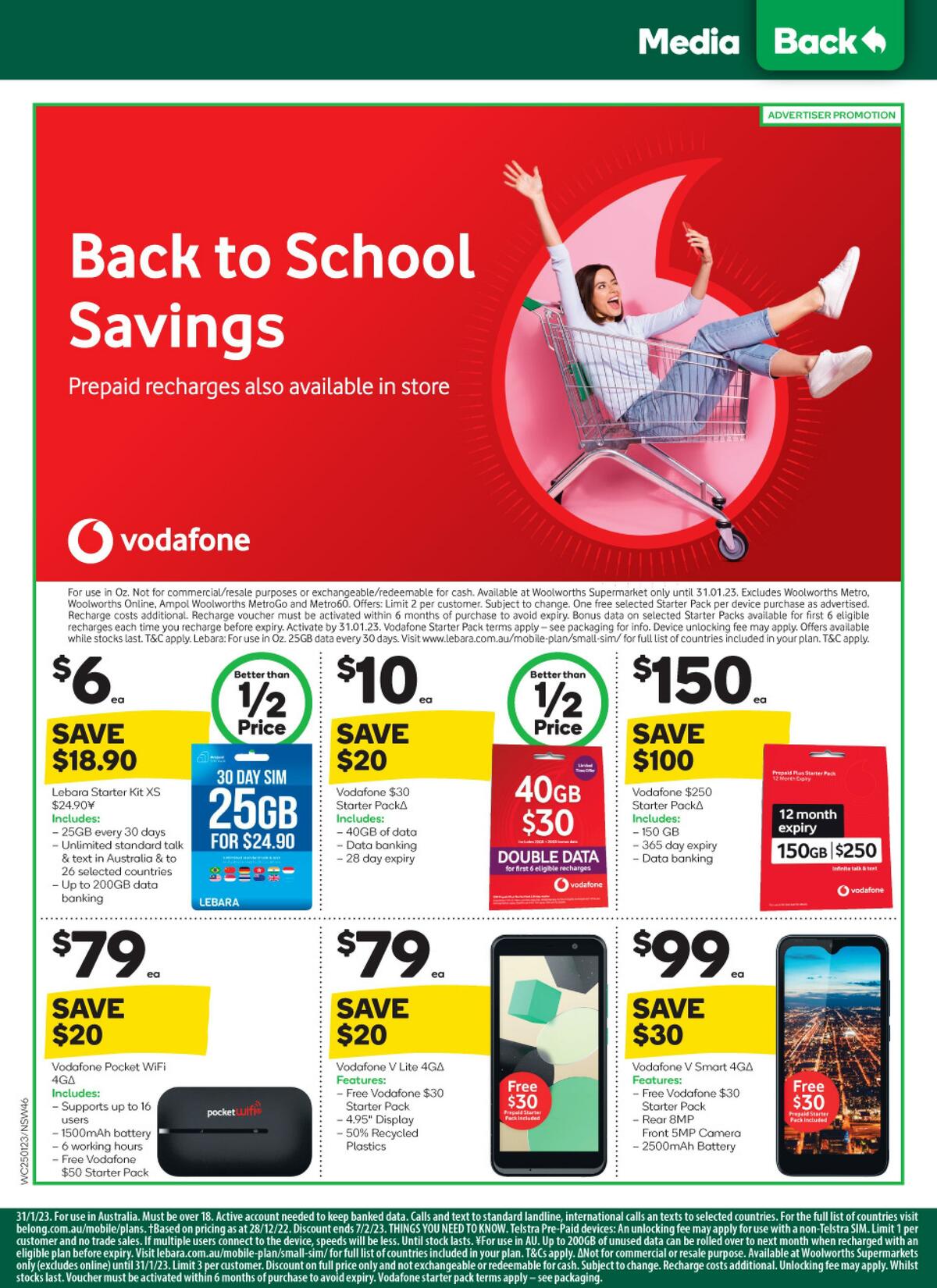 Woolworths Catalogues from 25 January