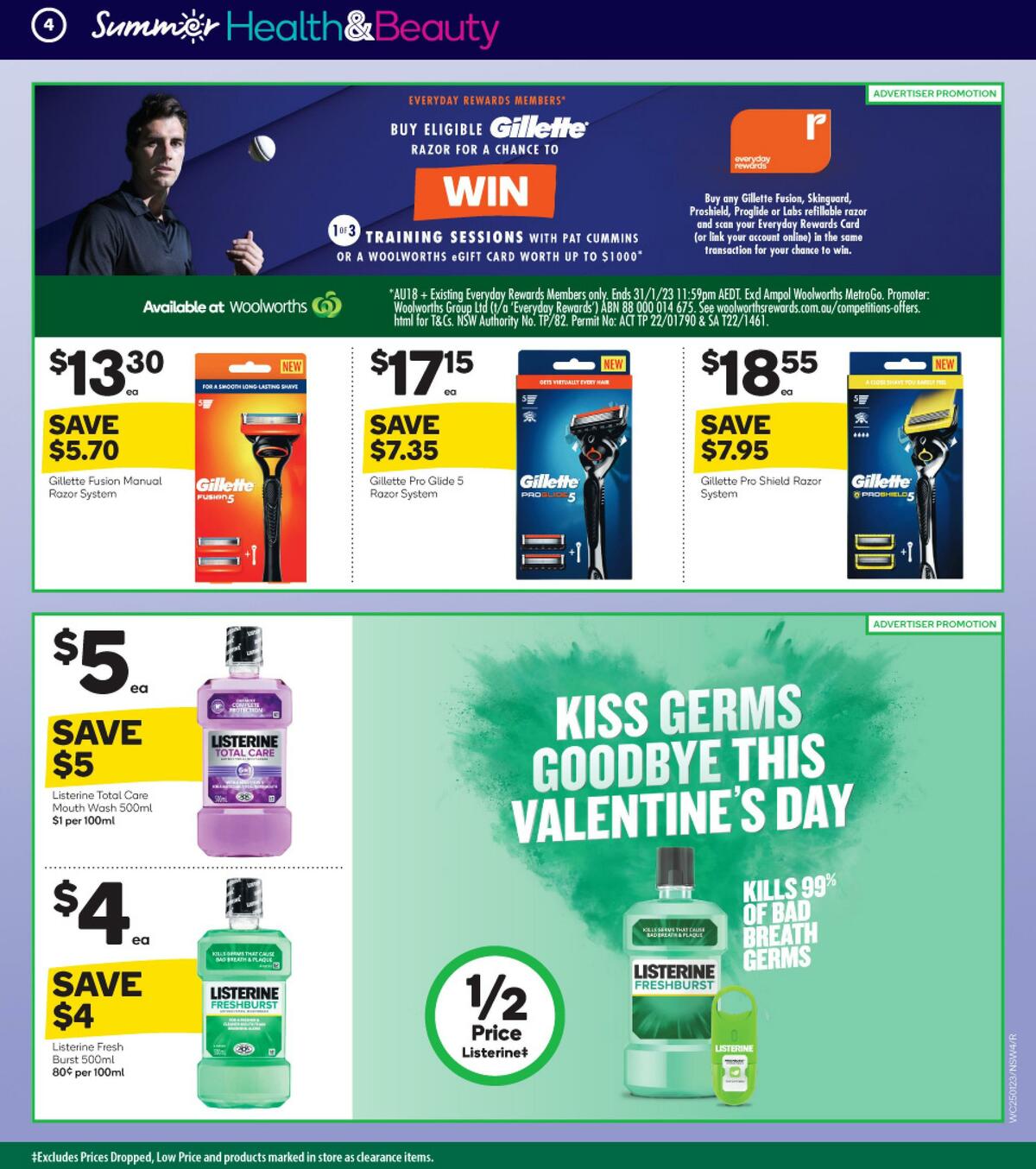 Woolworths Health & Beauty Catalogues from 25 January