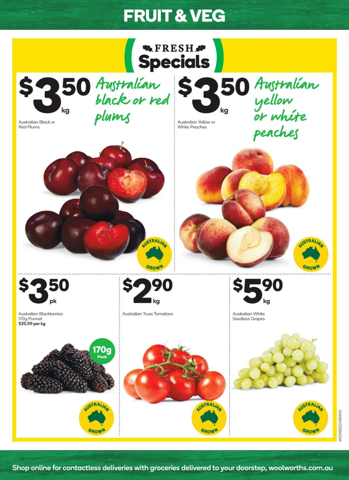 Woolworths Catalogues from 1 February