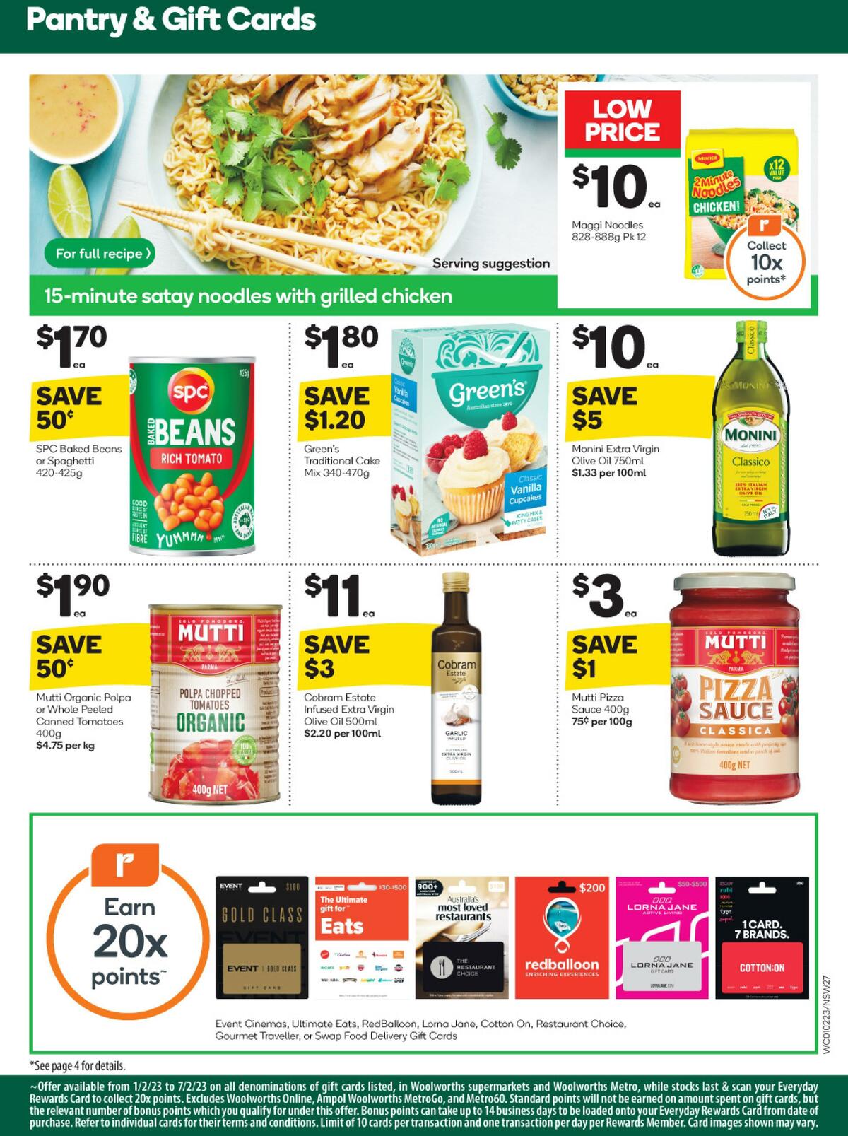 Woolworths Catalogues from 1 February
