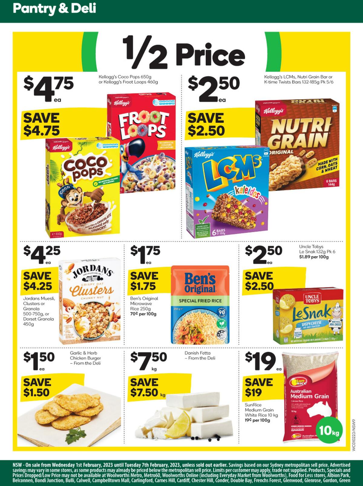 Woolworths Catalogues from 1 February