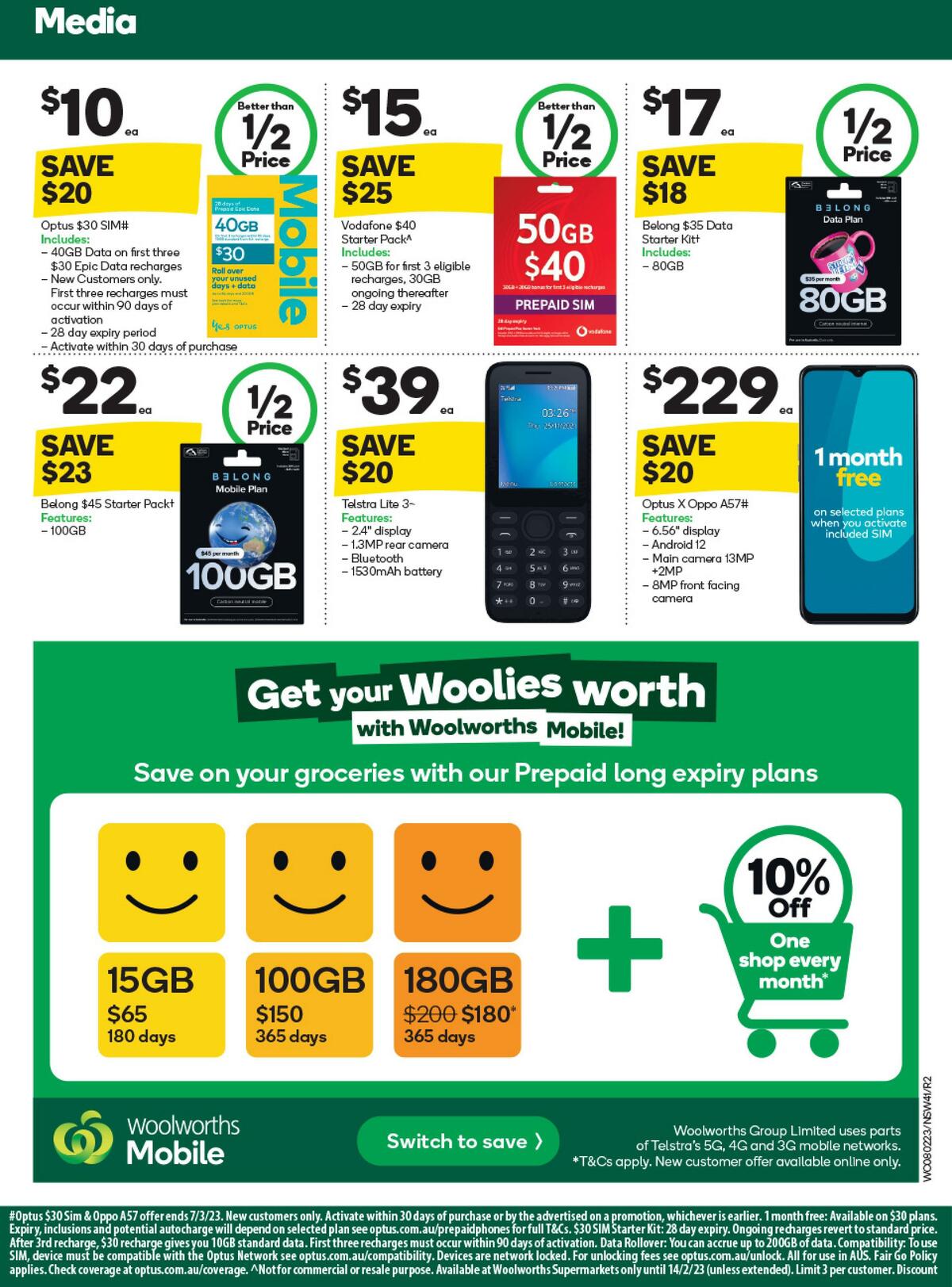Woolworths Catalogues from 8 February