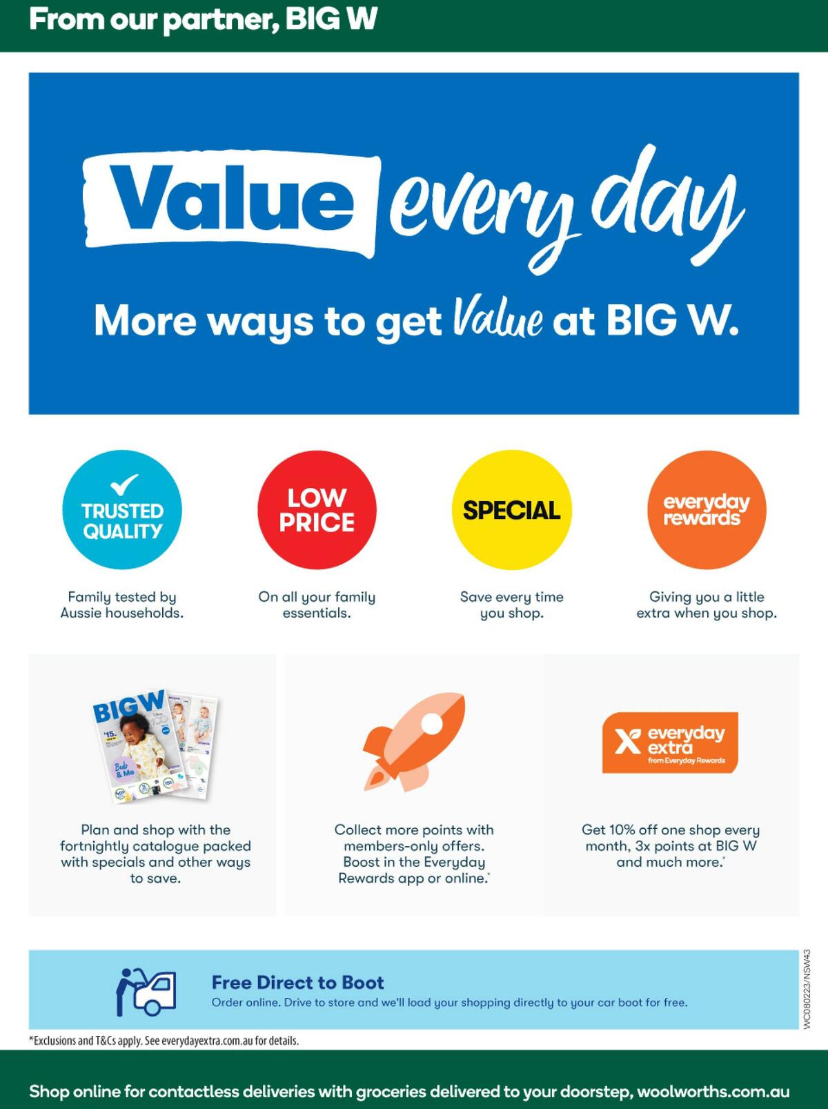 Woolworths Catalogues from 8 February