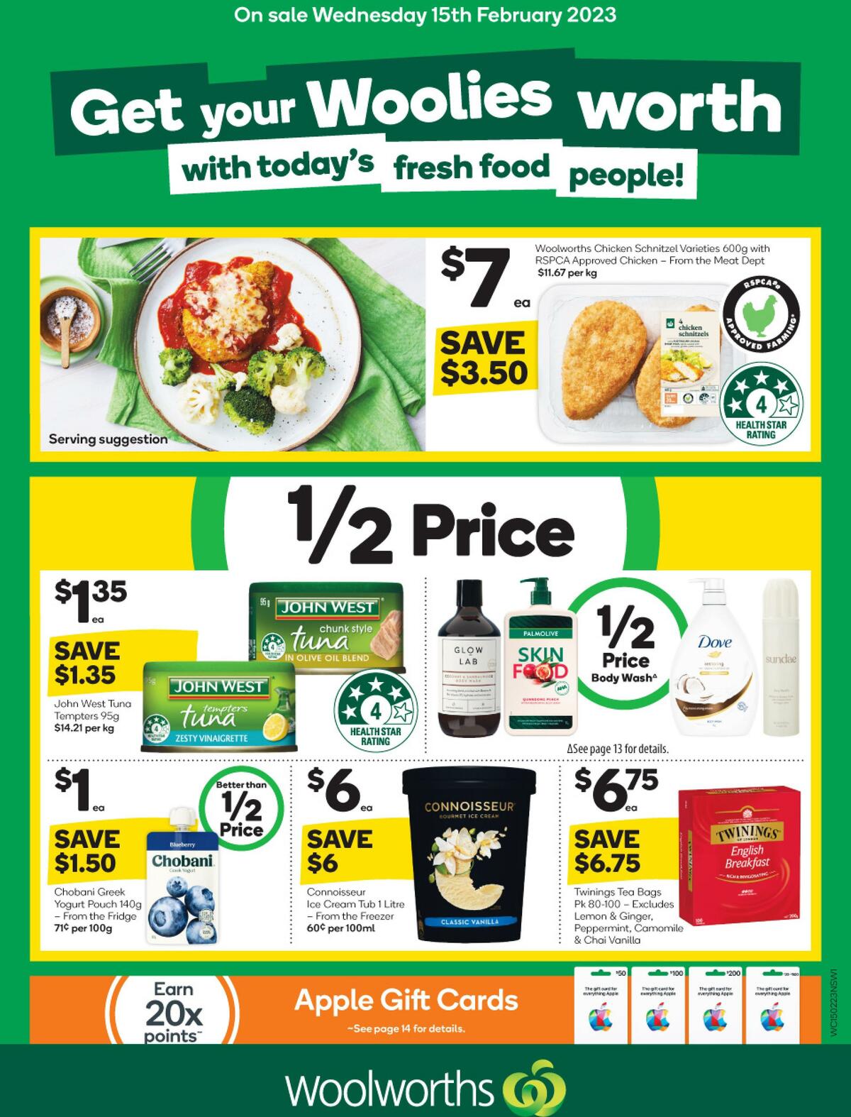 Woolworths Catalogues from 15 February