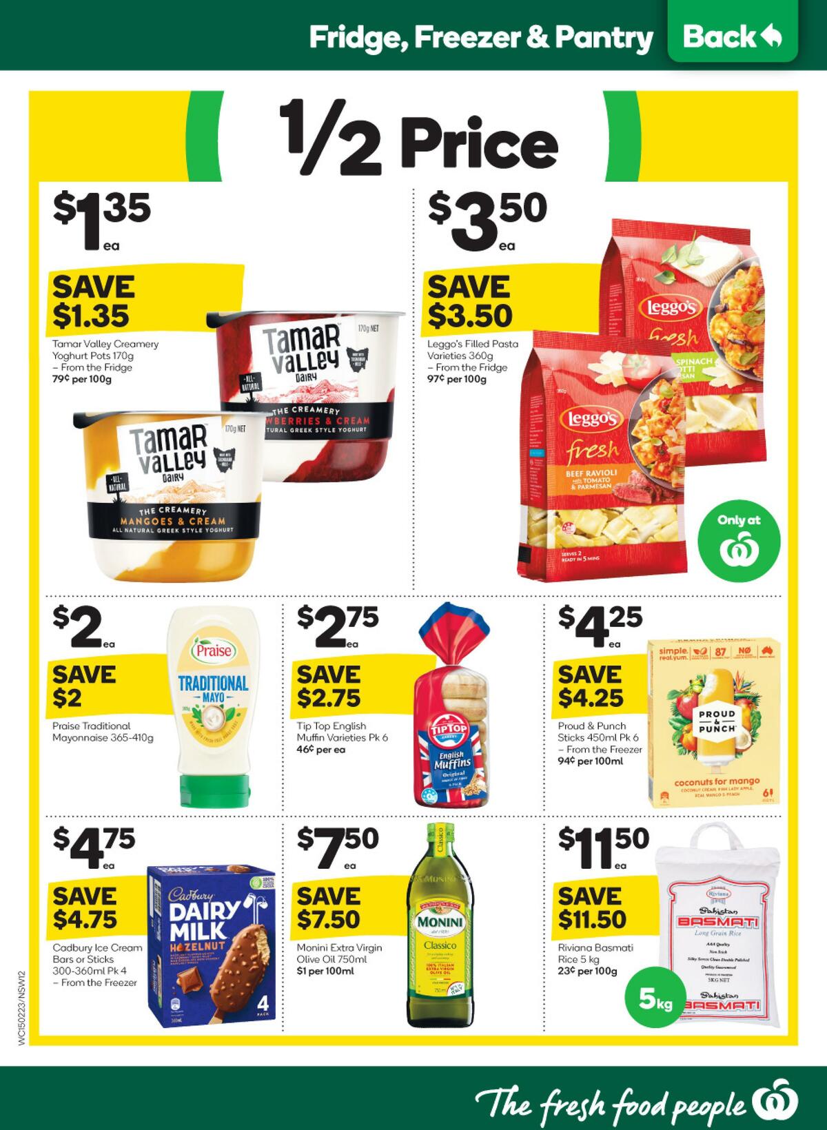 Woolworths Catalogues from 15 February