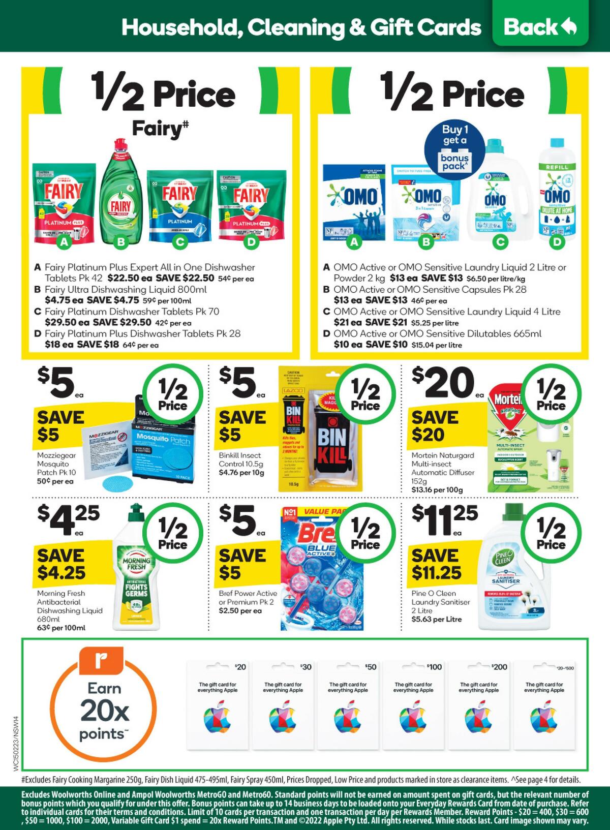 Woolworths Catalogues from 15 February
