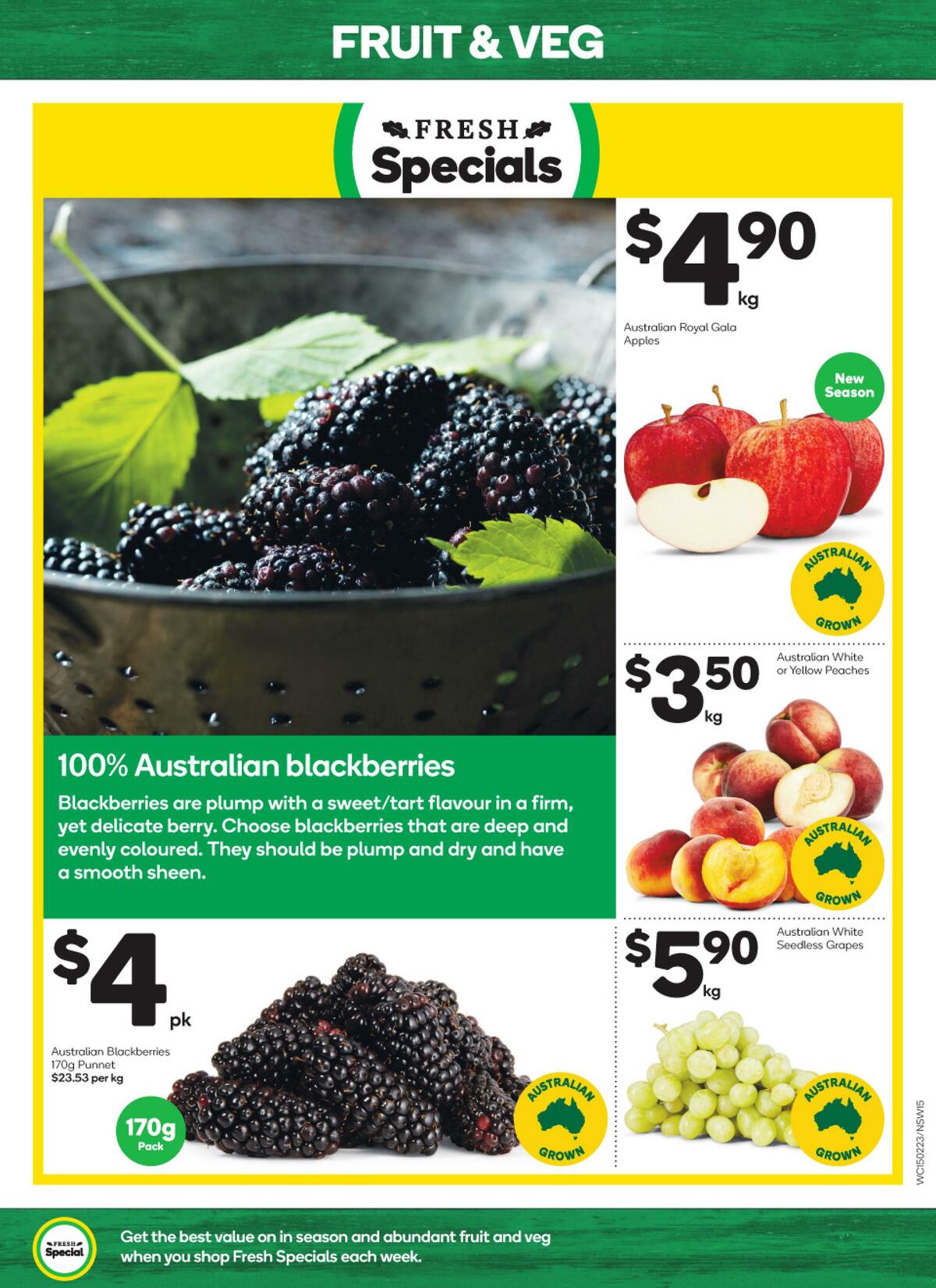Woolworths Catalogues from 15 February