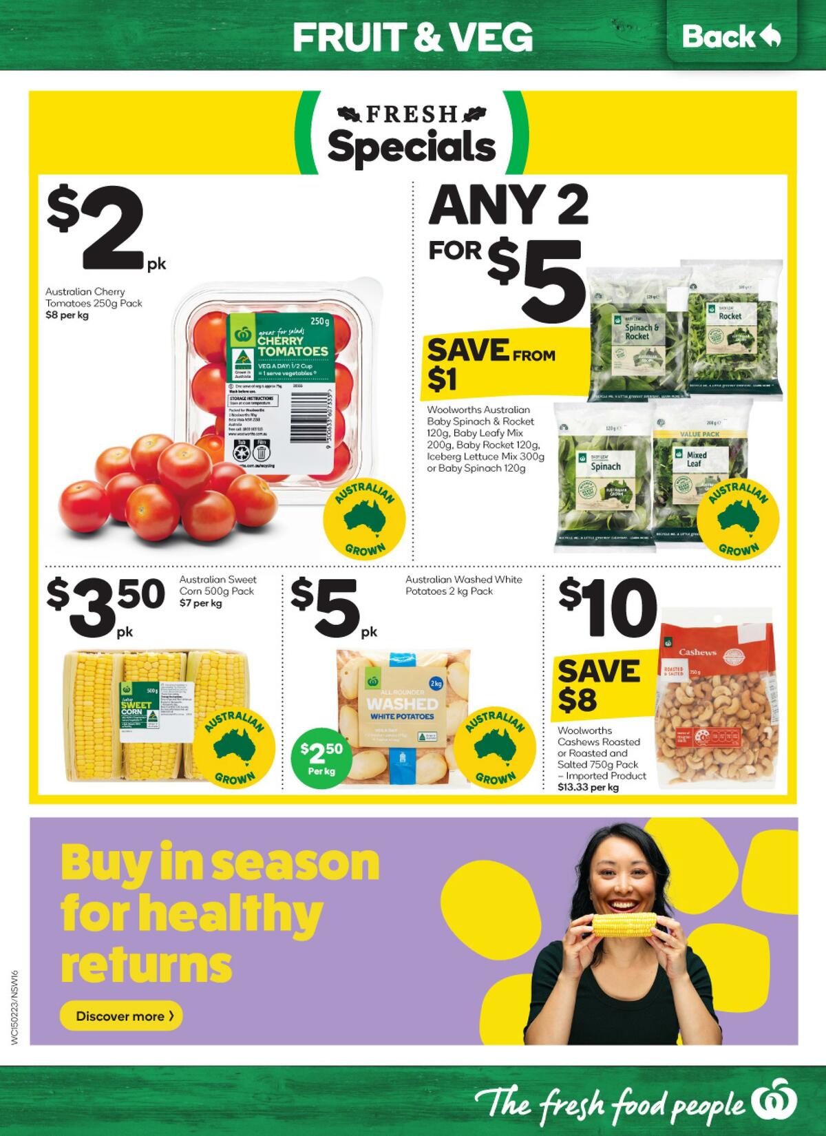 Woolworths Catalogues from 15 February